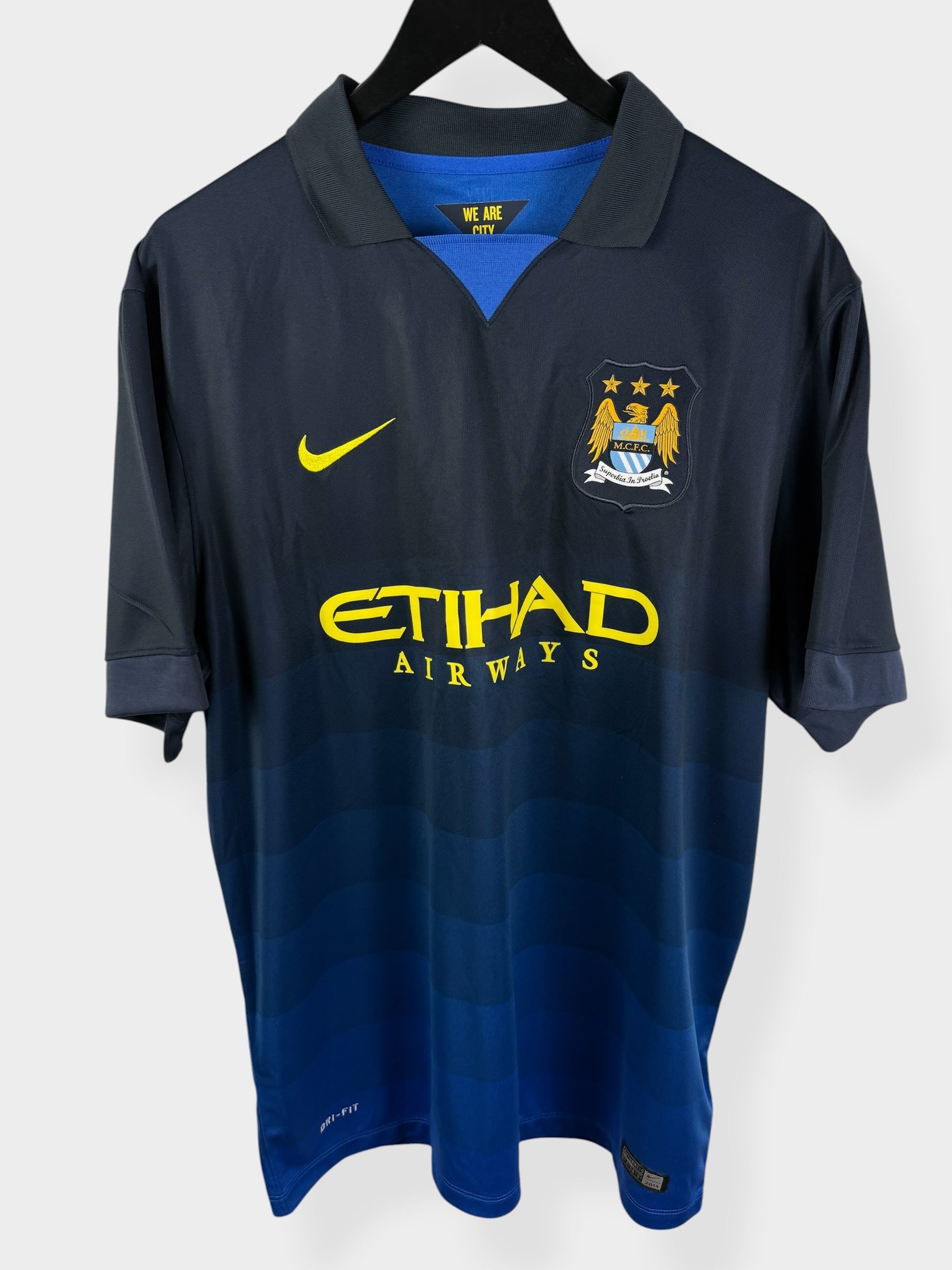 2014-15 MANCHESTER CITY AWAY SHIRT TOURE YAYA #42 XL