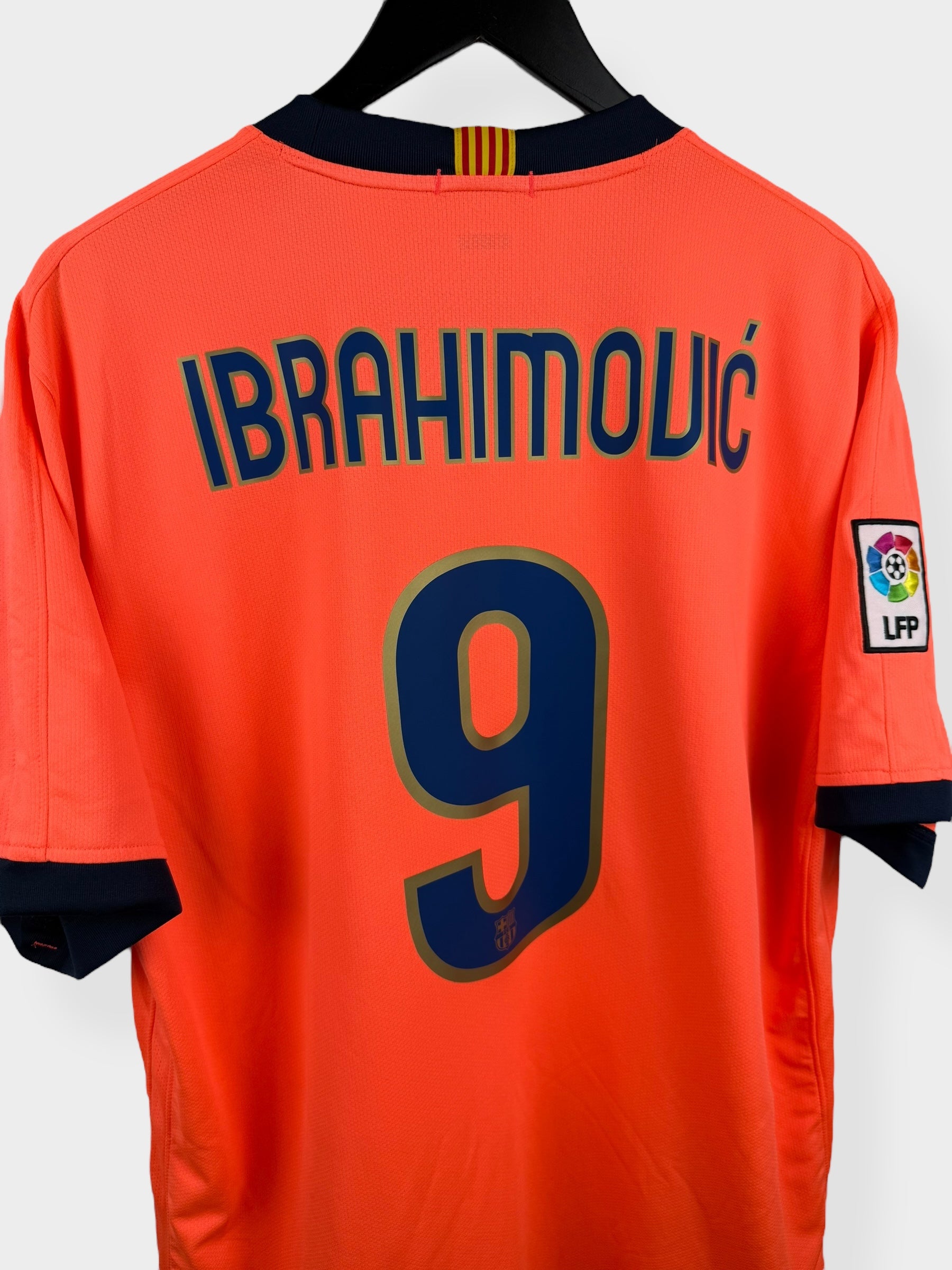 2009-10 BARCELONA AUSWÄRTSTRIKOT IBRAHIMOVIC #9 XL
