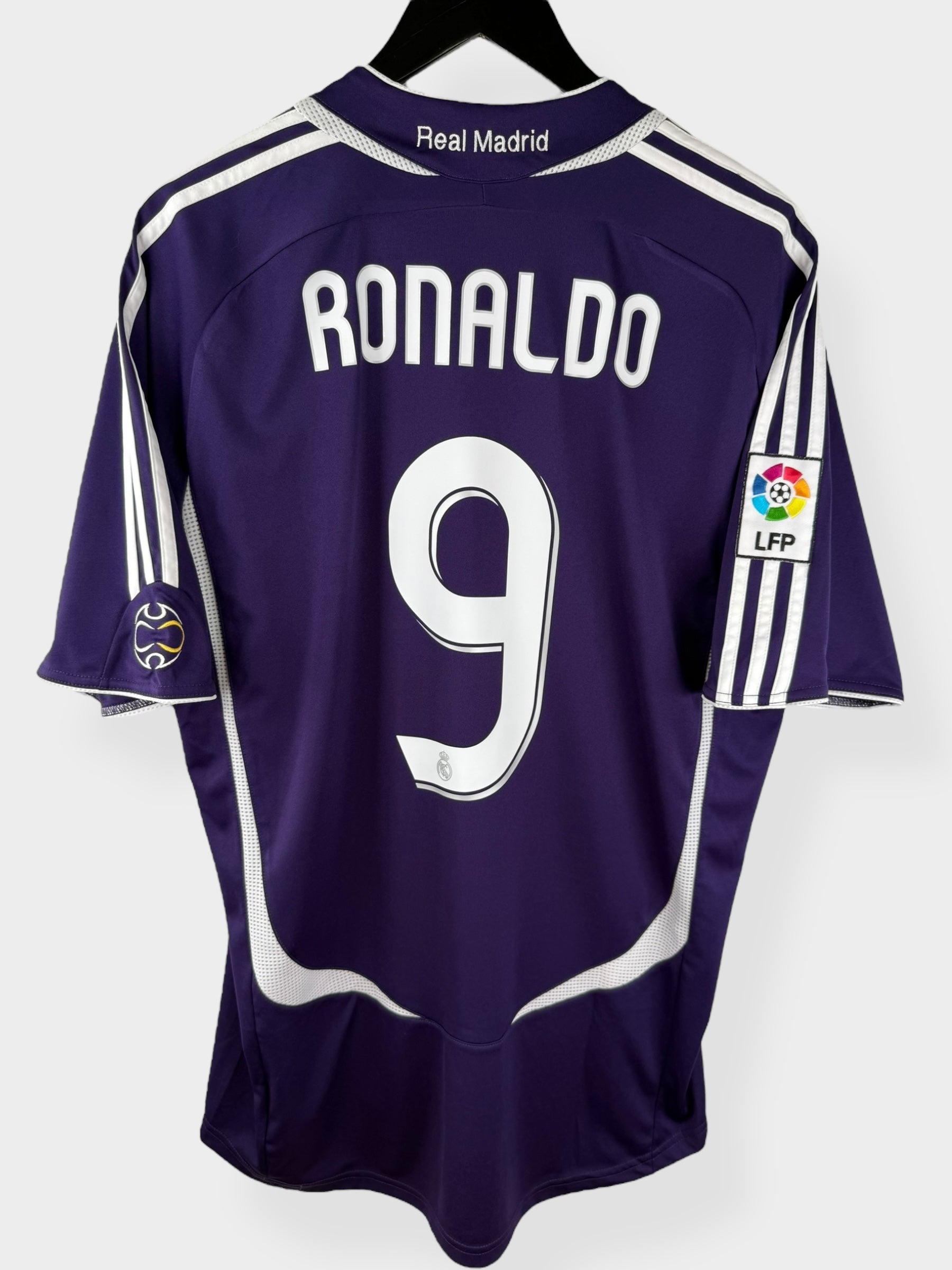2006-07 REAL MADRID DERDE SHIRT RONALDO #9 L