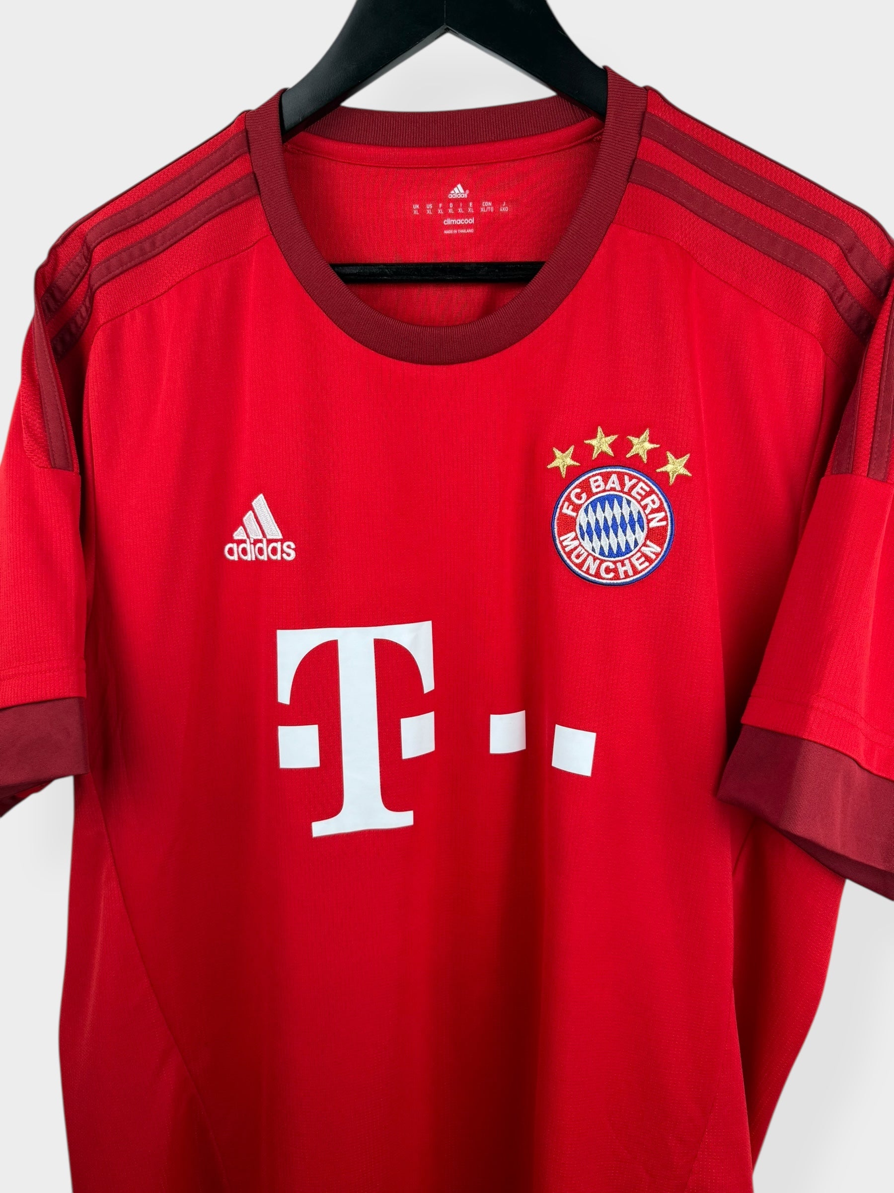 2015-16 BAYERN MUNICH THUISSHIRT ROBBEN #10 XL