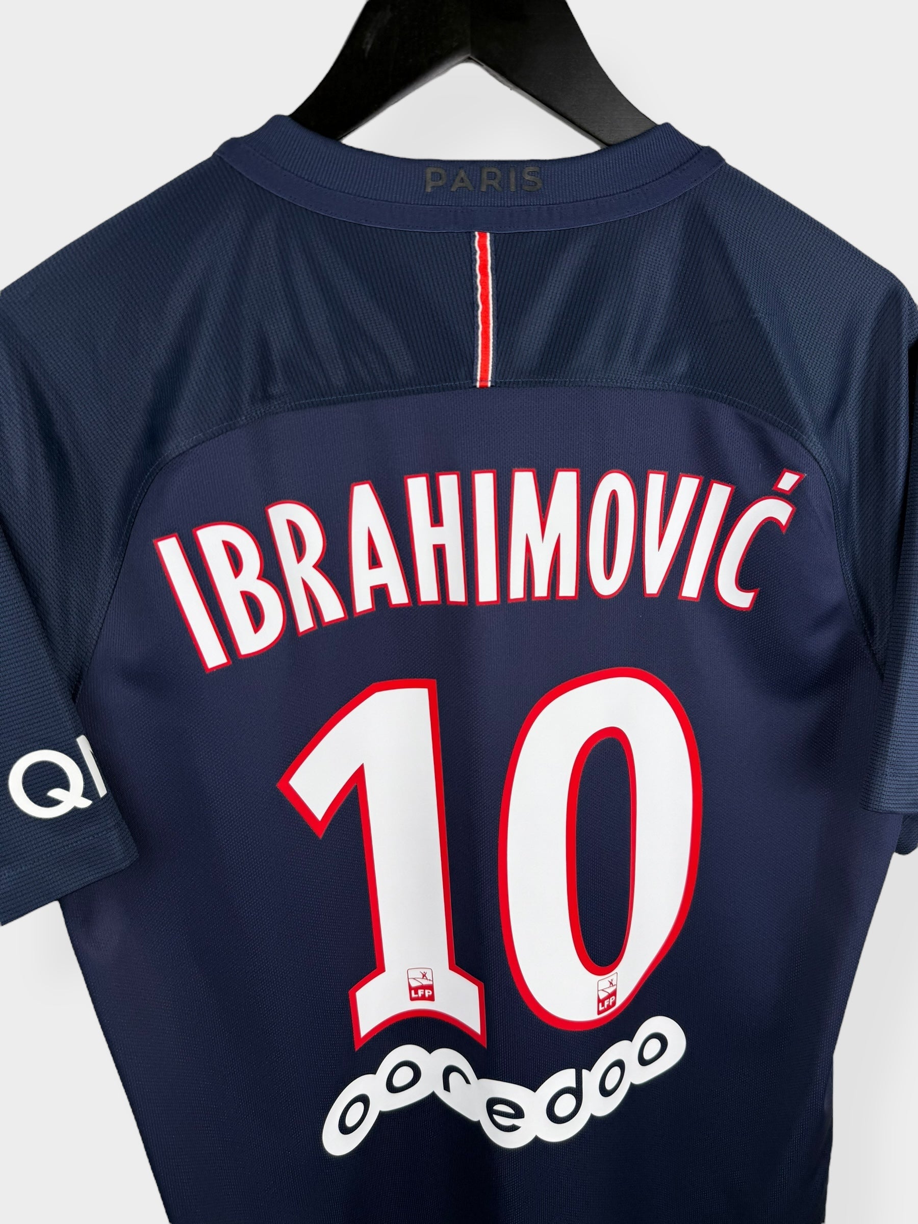 2016-17 PARIS SAINT-GERMAIN HOME SHIRT IBRAHIMOVIC #10 M