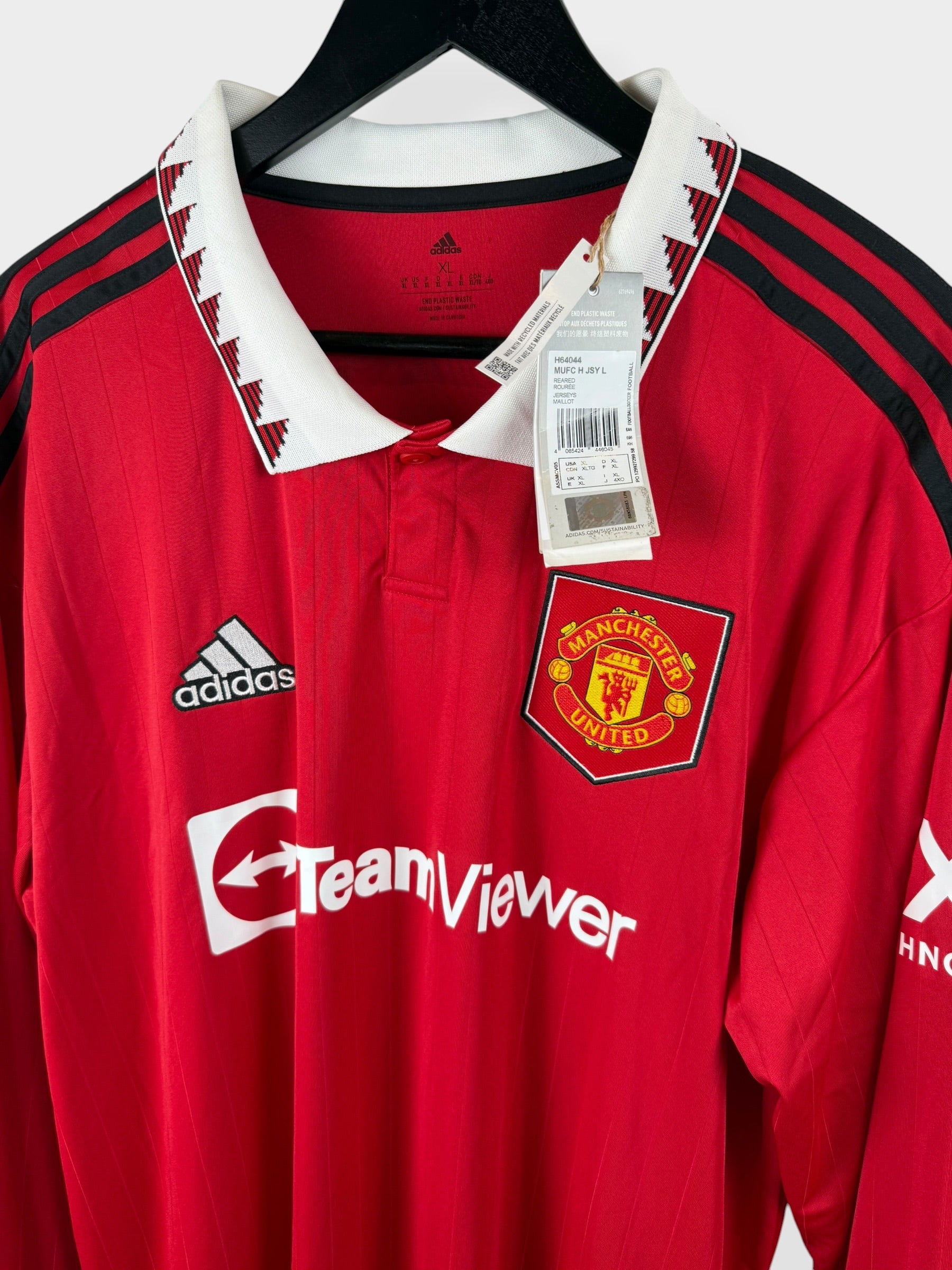 2022-23 MANCHESTER UNITED HOME SHIRT LS RONALDO #7 XL