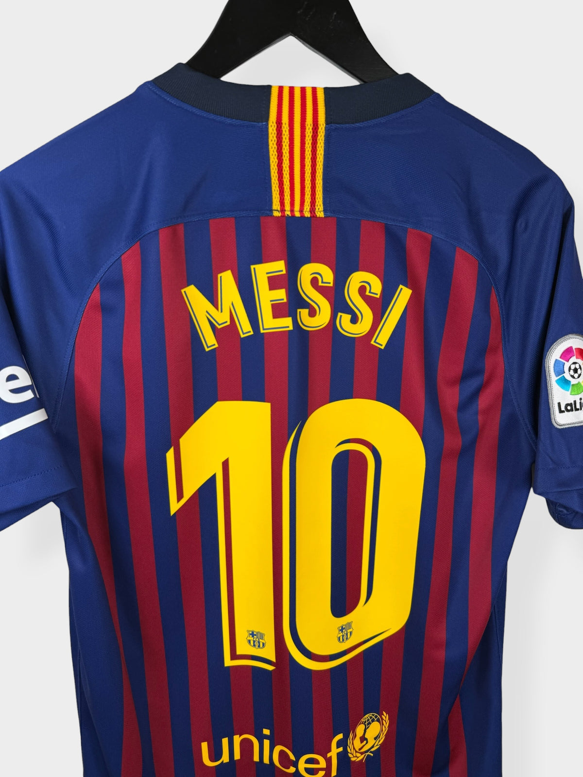 MAILLOT DOMICILE BARCELONA 2018-19 MESSI #10 S