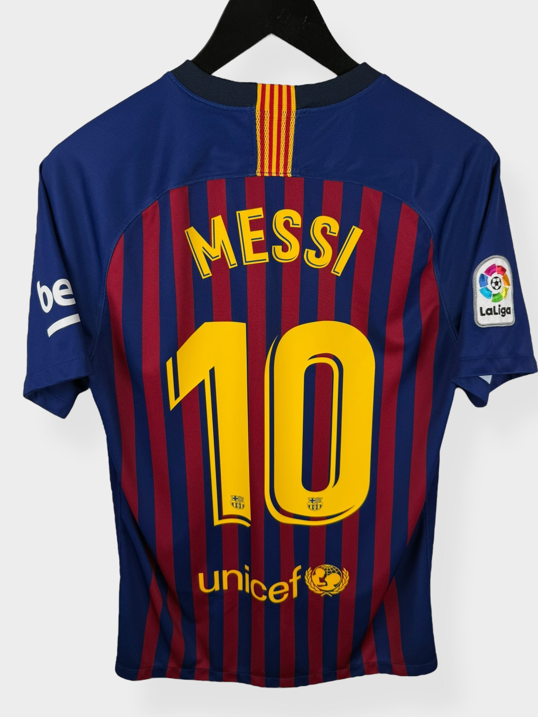 2018-19 BARCELONA HOME SHIRT MESSI #10 S - Authentic Football Club