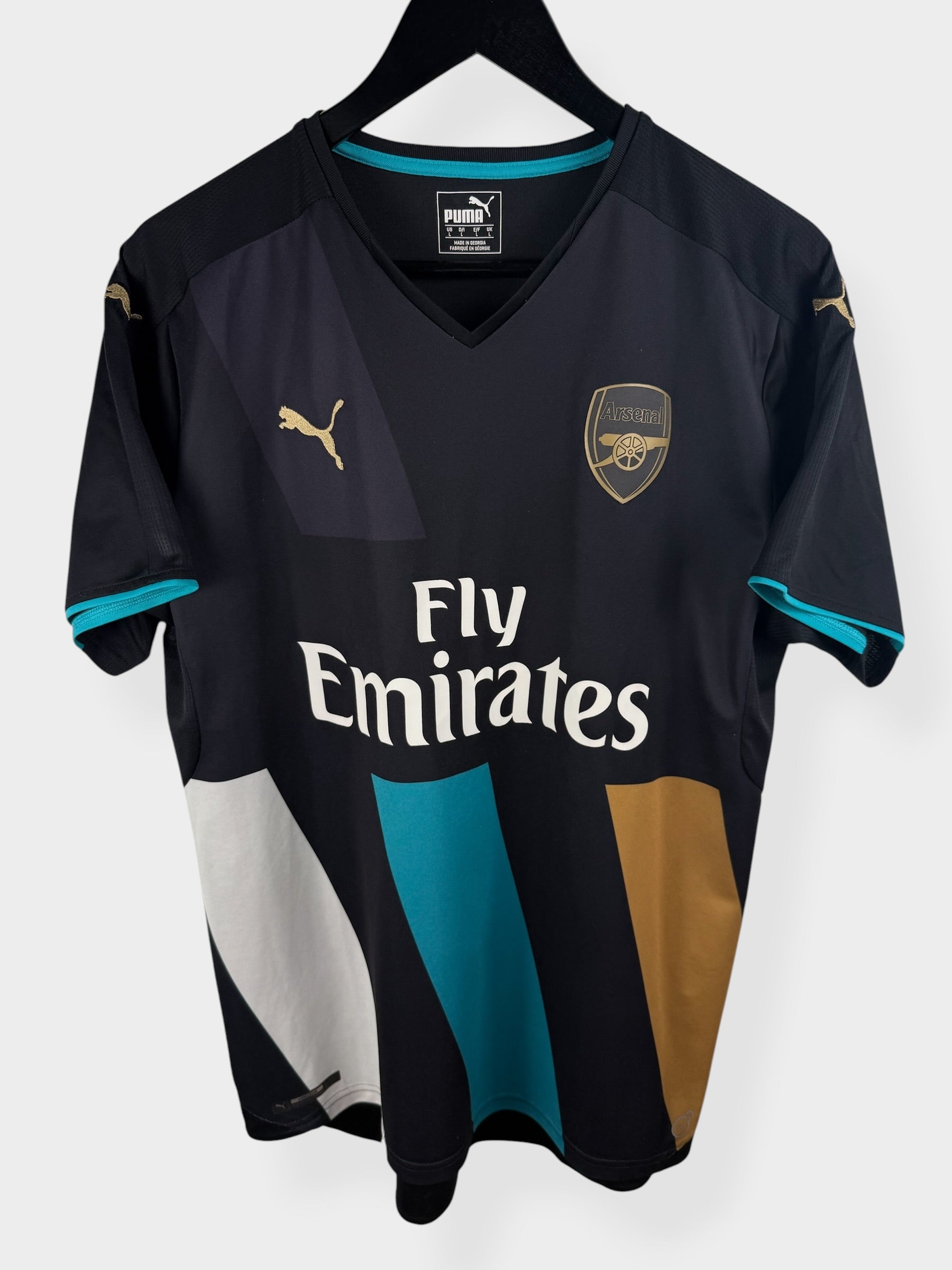 2015-16 ARSENAL THIRD SHIRT OZIL #11 L
