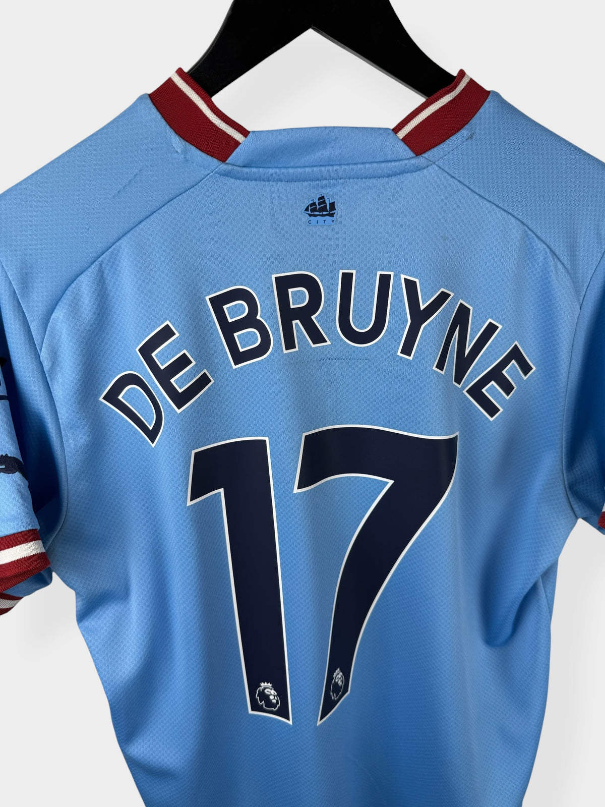 2022-23 MANCHESTER CITY HOME SHIRT DE BRUYNE #17 M