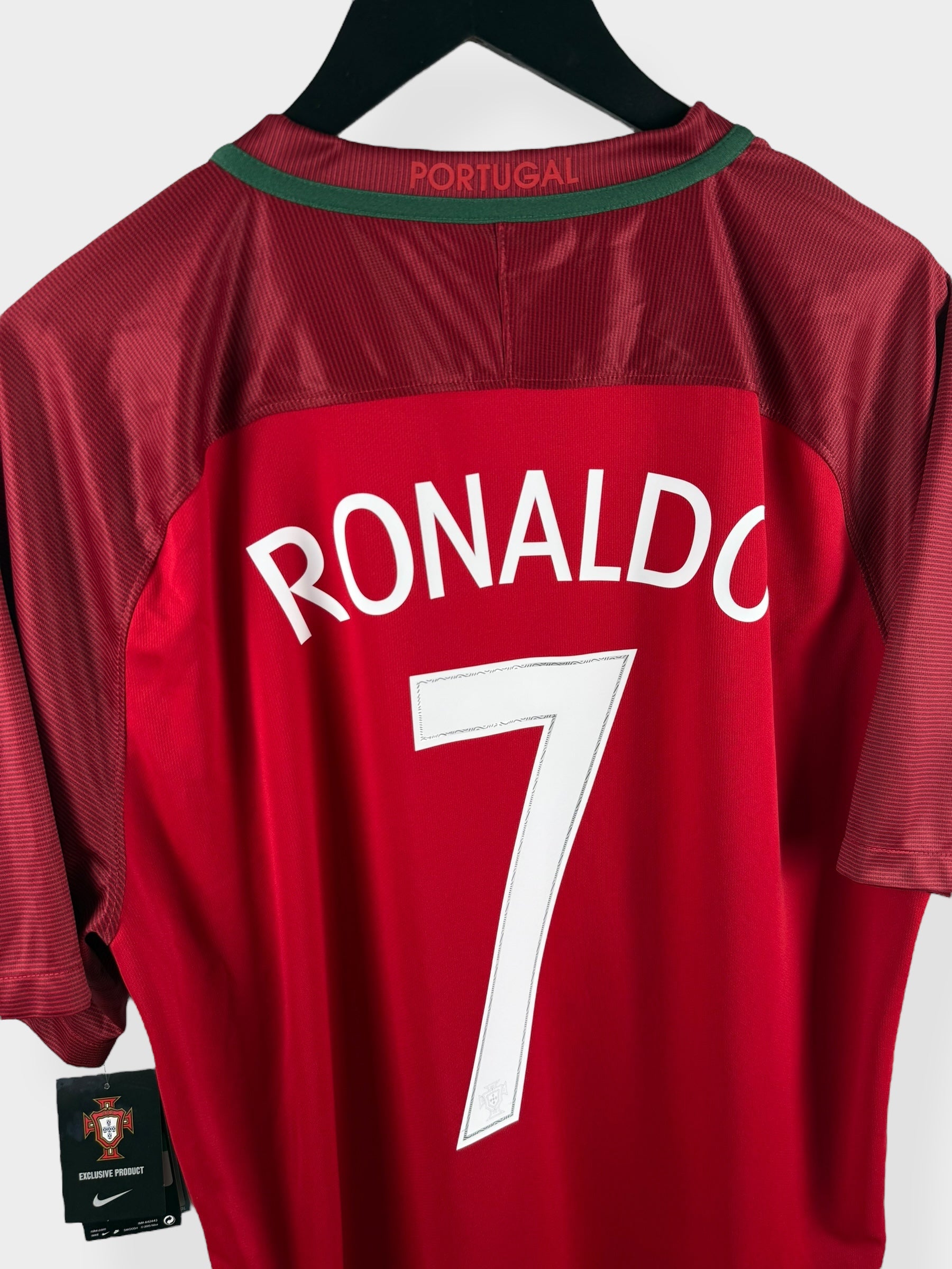 2016-17 PORTUGAL HOME SHIRT RONALDO #7 XL