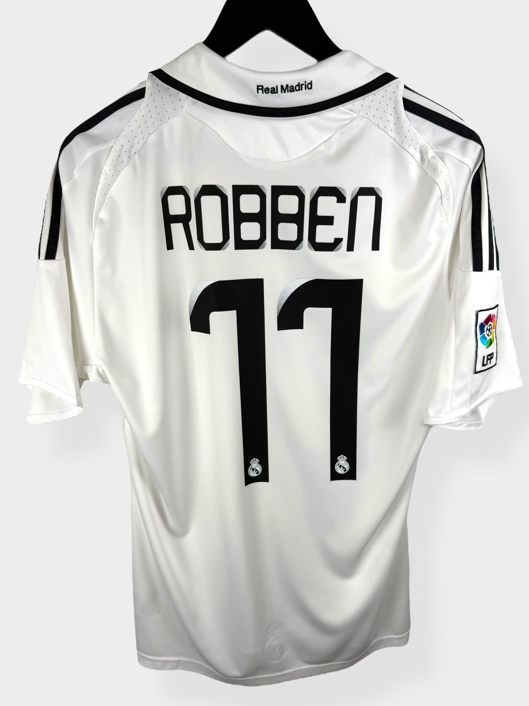 2008-09 REAL MADRID HOME SHIRT ROBBEN #11 M