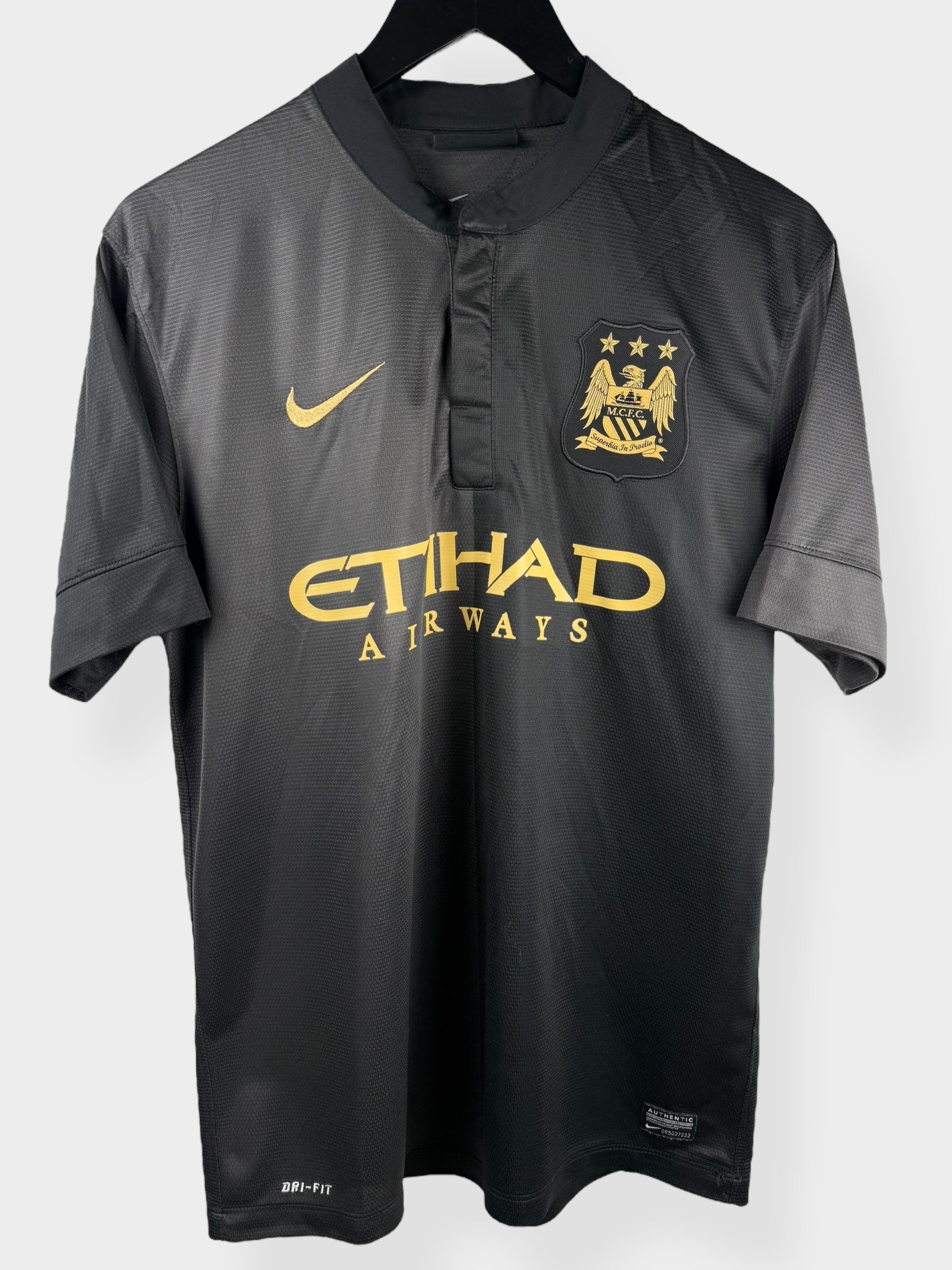 2013-14 MANCHESTER CITY UITSHIRT KUN AGUERO #16 M