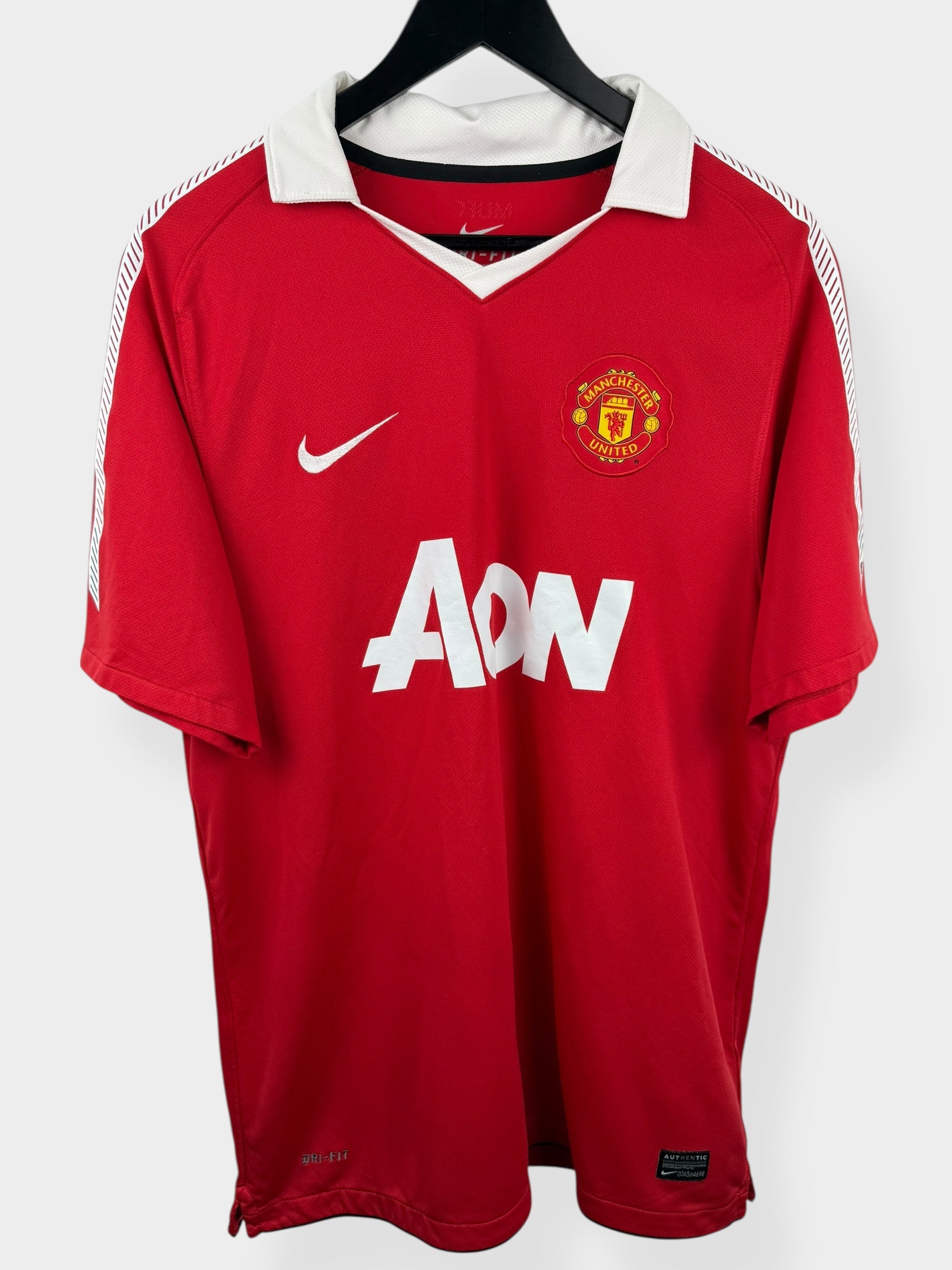 2010-11 MANCHESTER UNITED THUISSHIRT BERBATOV #9 L