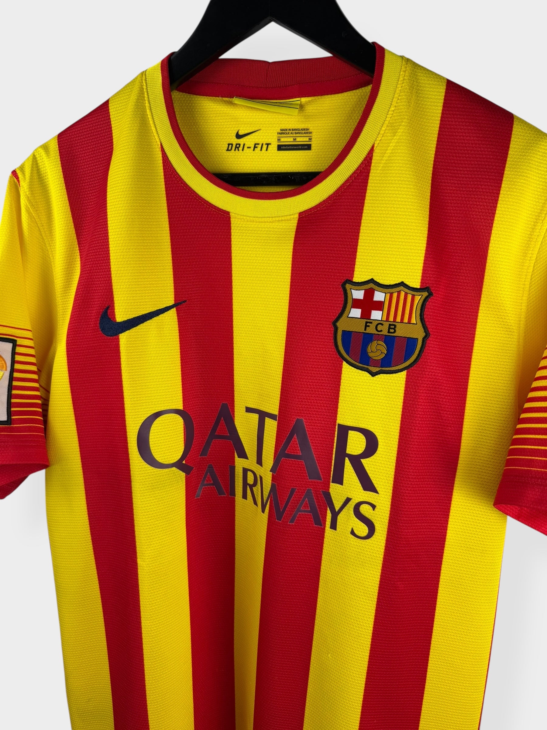 2013-14 BARCELONA UITSHIRT MESSI #10 M