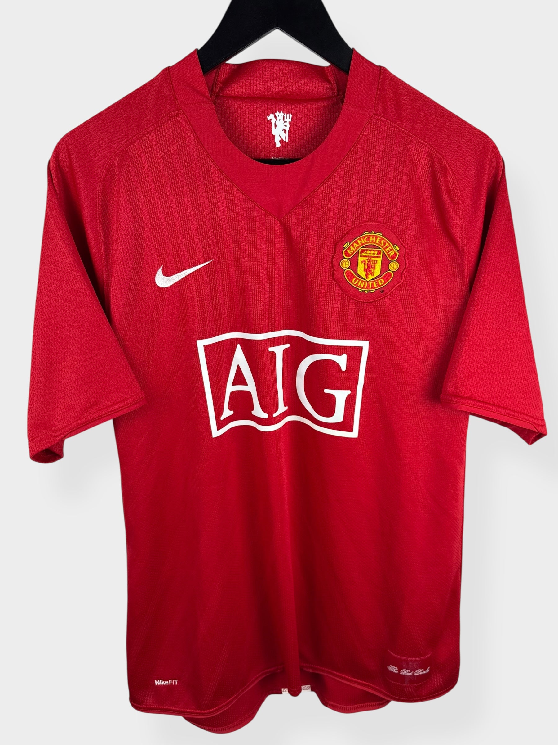 2007-09 MANCHESTER UNITED HOME SHIRT RONALDO #7 L
