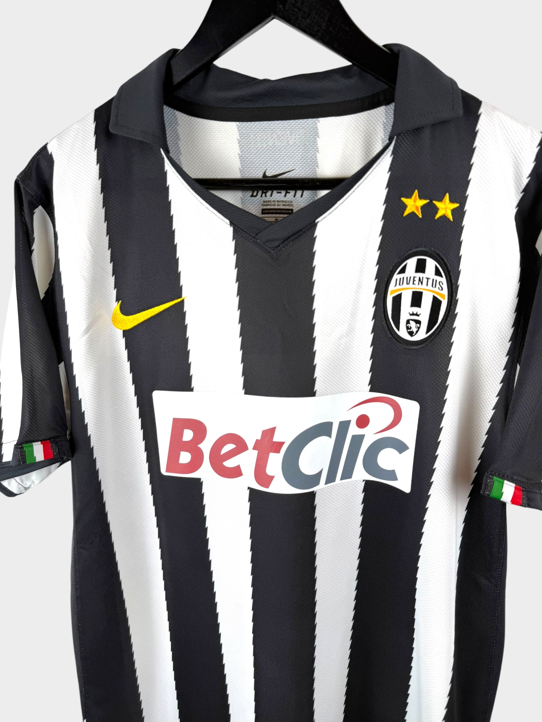 2010-11 JUVENTUS HOME SHIRT DEL PIERO #10 M