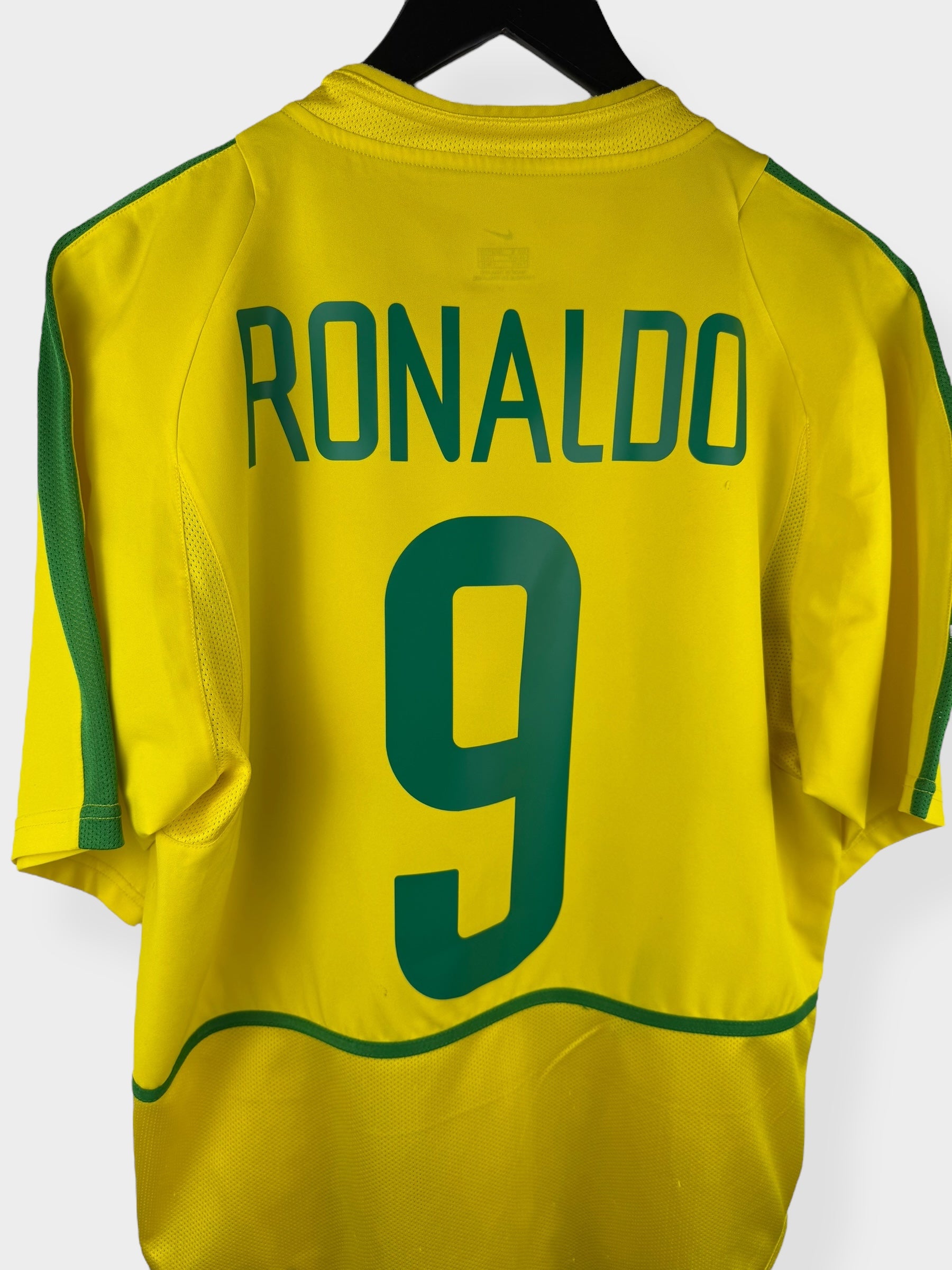 2002-04 BRAZIL HEIMTRIKOT RONALDO #9 M