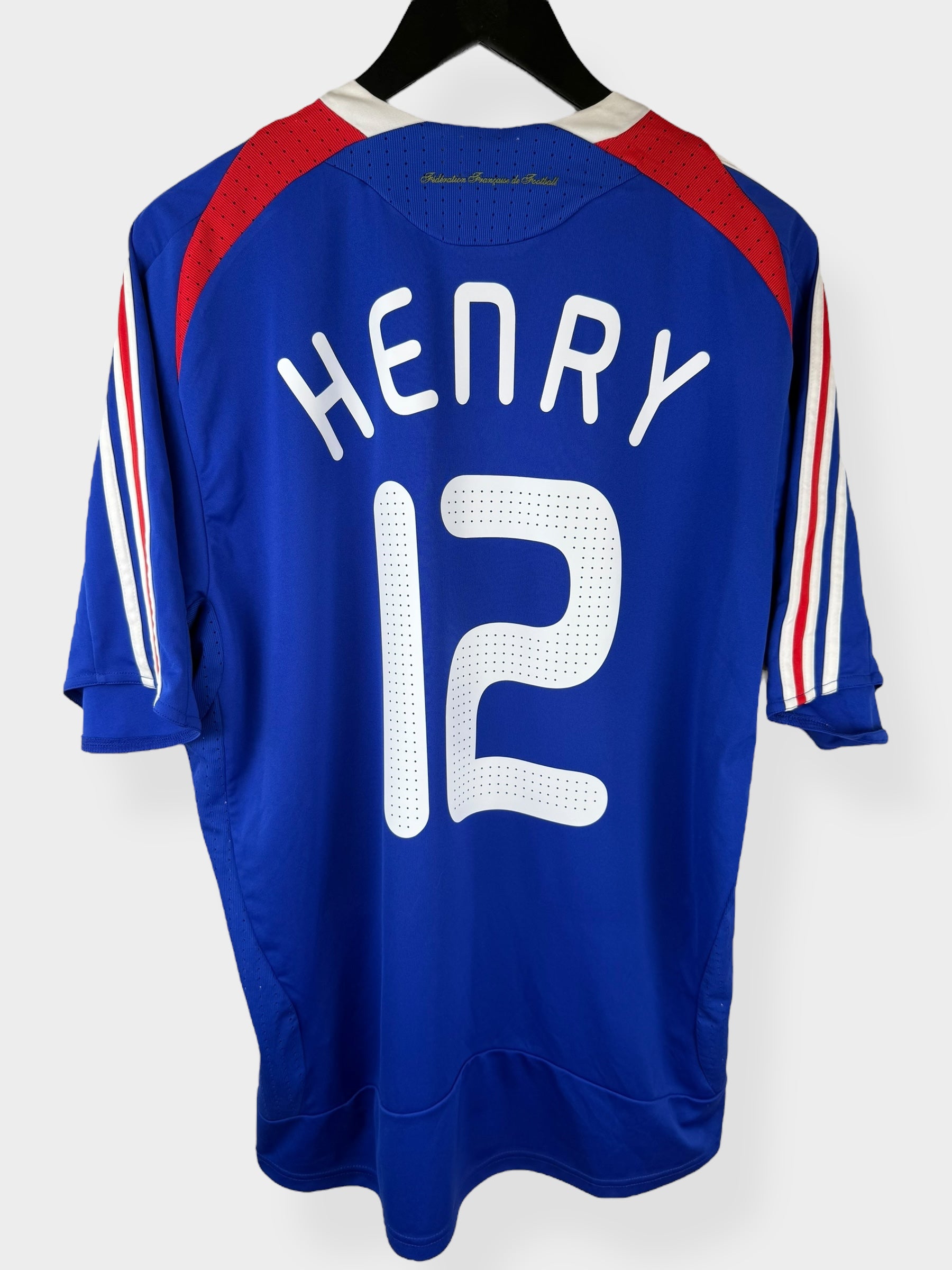 2007-08 FRANCE HOME SHIRT HENRY #12 XL