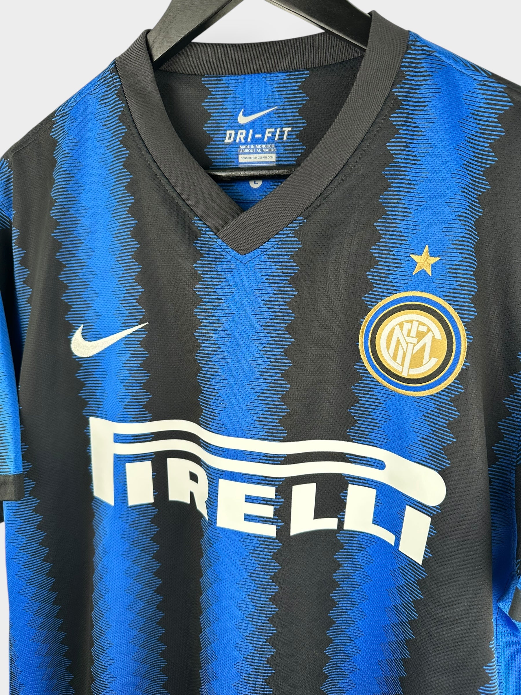 2010-11 INTER MILAN HOME SHIRT SNEIJDER #10 L