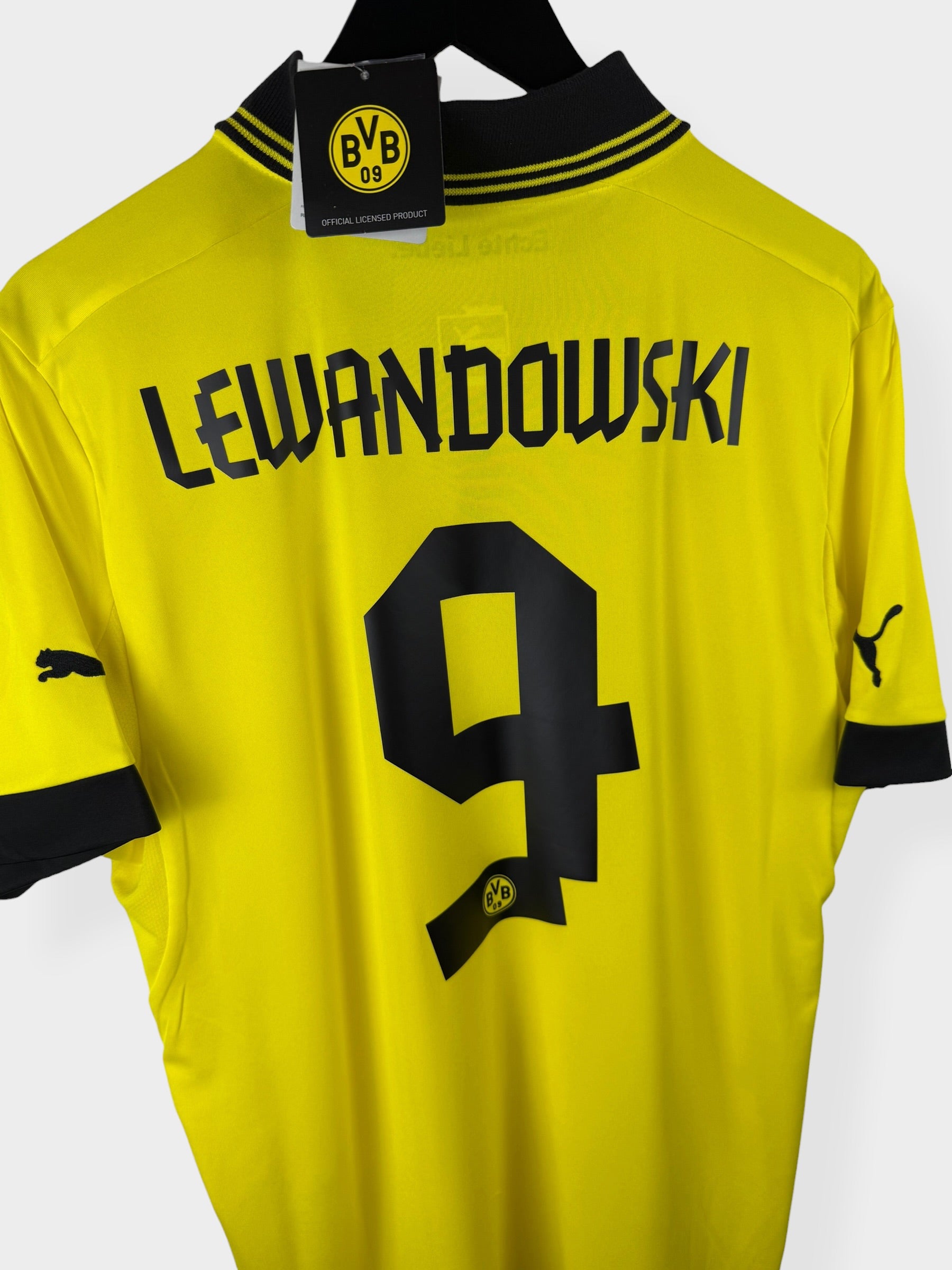 2012-13 BORUSSIA DORTMUND HOME SHIRT LEWANDOWSKI #9 L