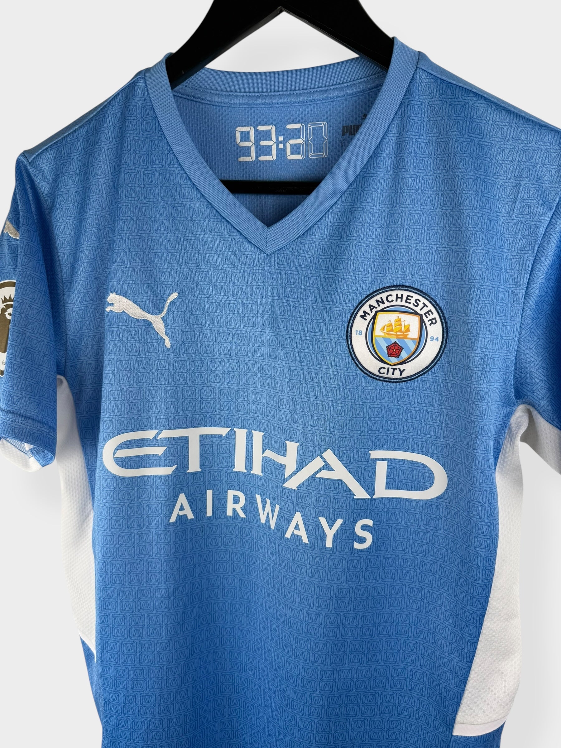 2021-22 MANCHESTER CITY HOME SHIRT DE BRUYNE #17 S