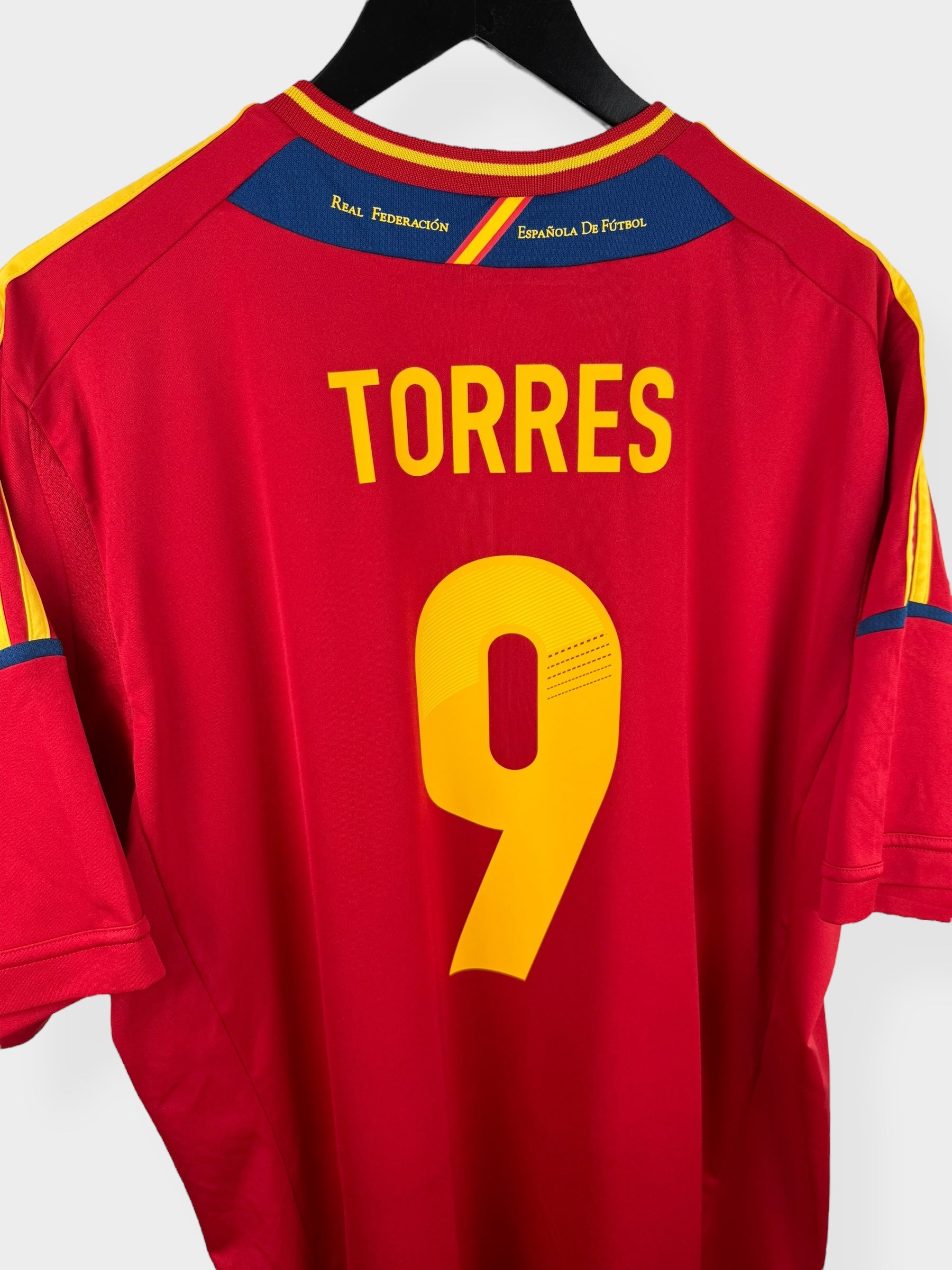 2011-12 SPAIN HOME SHIRT TORRES #9 XXL