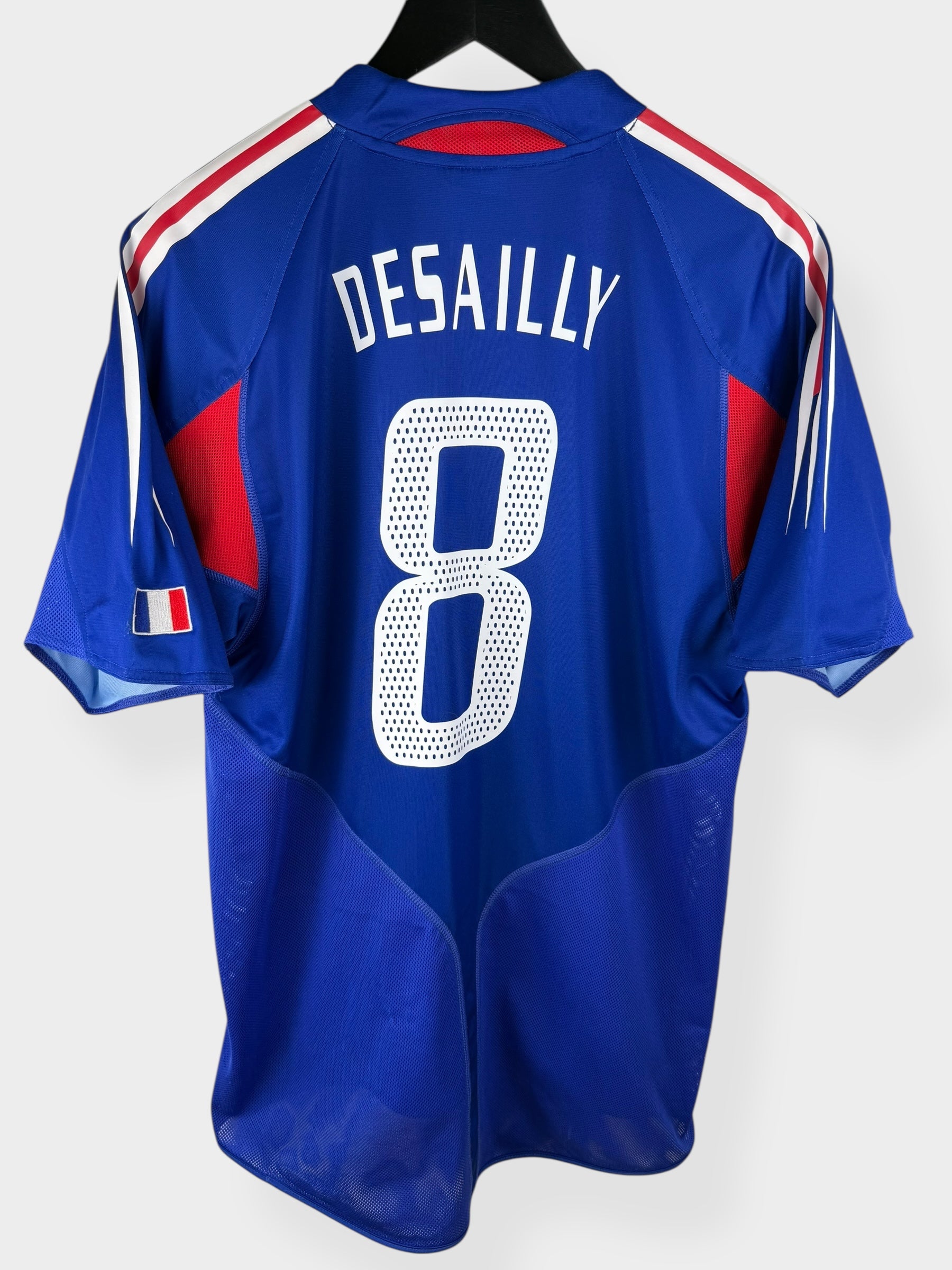 2004-06 FRANCE HOME SHIRT DESAILLY #8 M
