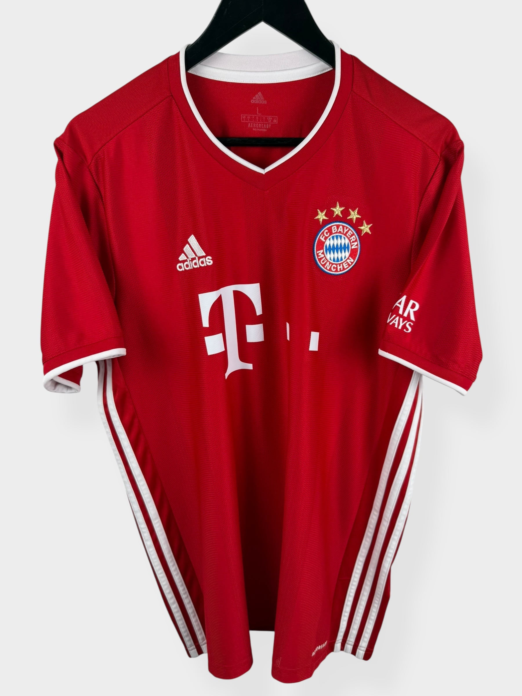 2020-21 BAYERN MUNICH HOME SHIRT L - Authentic Football Club