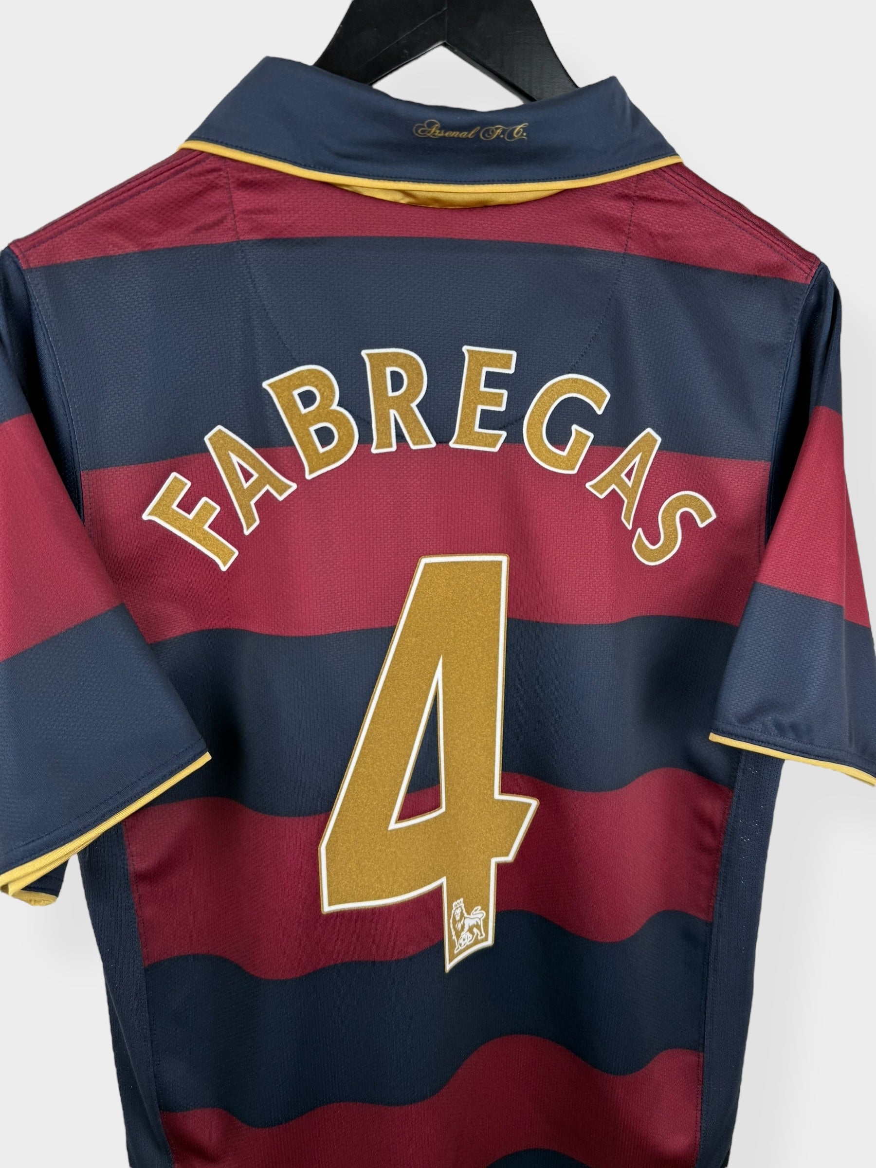 2007-08 ARSENAL THIRD SHIRT FABREGAS #4 S - Authentic Football Club