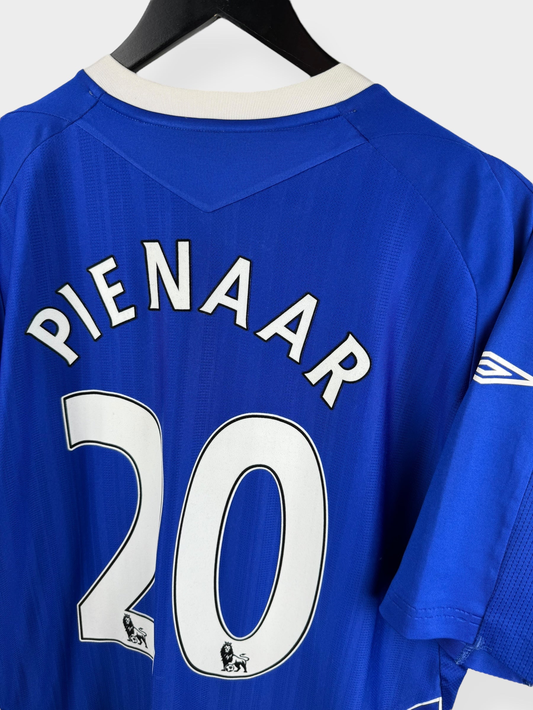 2007-08 EVERTON HOME SHIRT PIENAAR #20 XL - Authentic Football Club