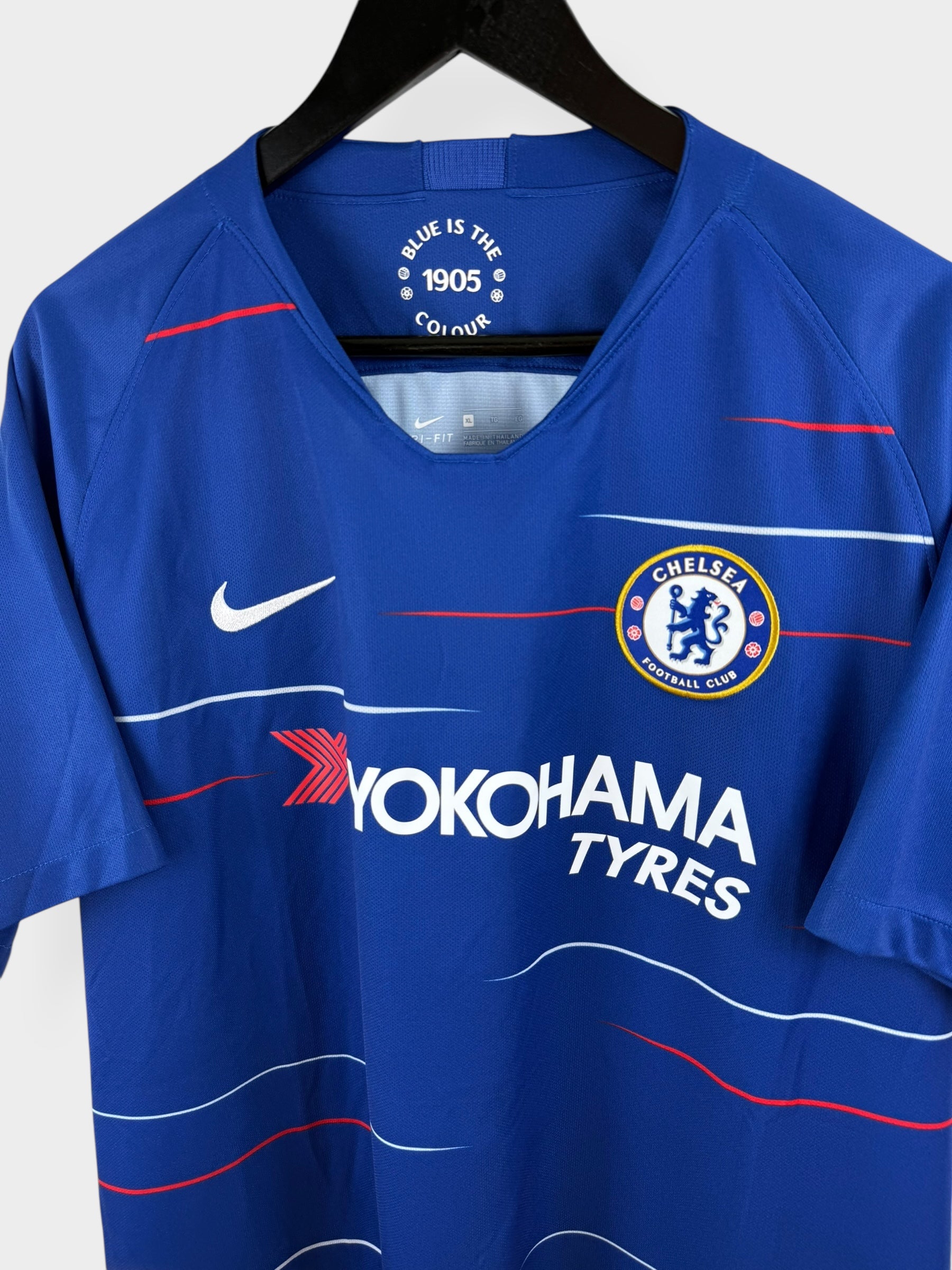 2018-19 CHELSEA HOME SHIRT HAZARD #10 M