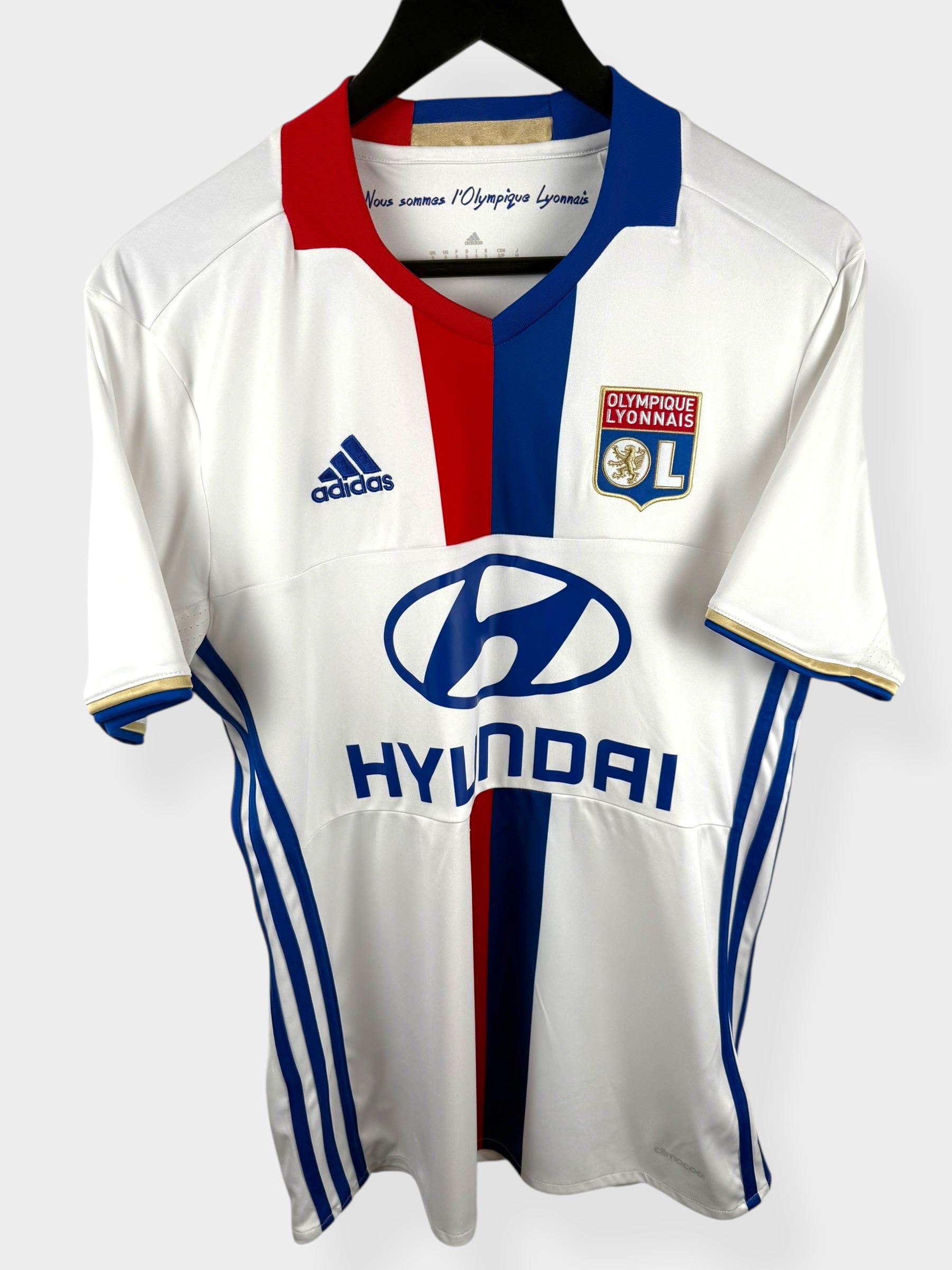 2016-17 OLYMPIQUE LYONNAIS HOME SHIRT S - Authentic Football Club