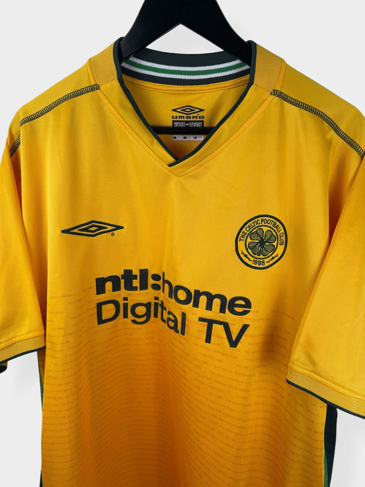 2002-03 CELTIC UITSHIRT XL