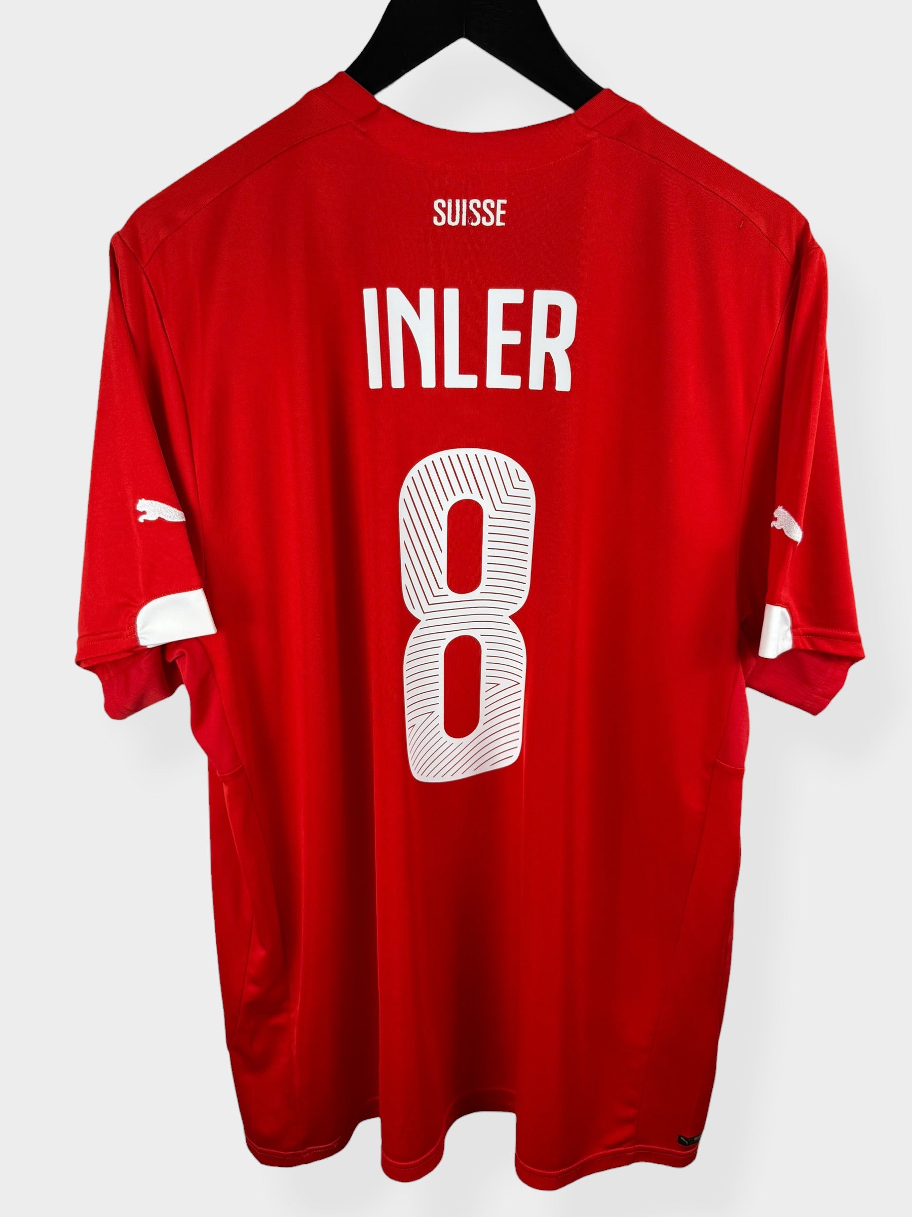 2014-15 SWITZERLAND HOME SHIRT INLER #8 XL