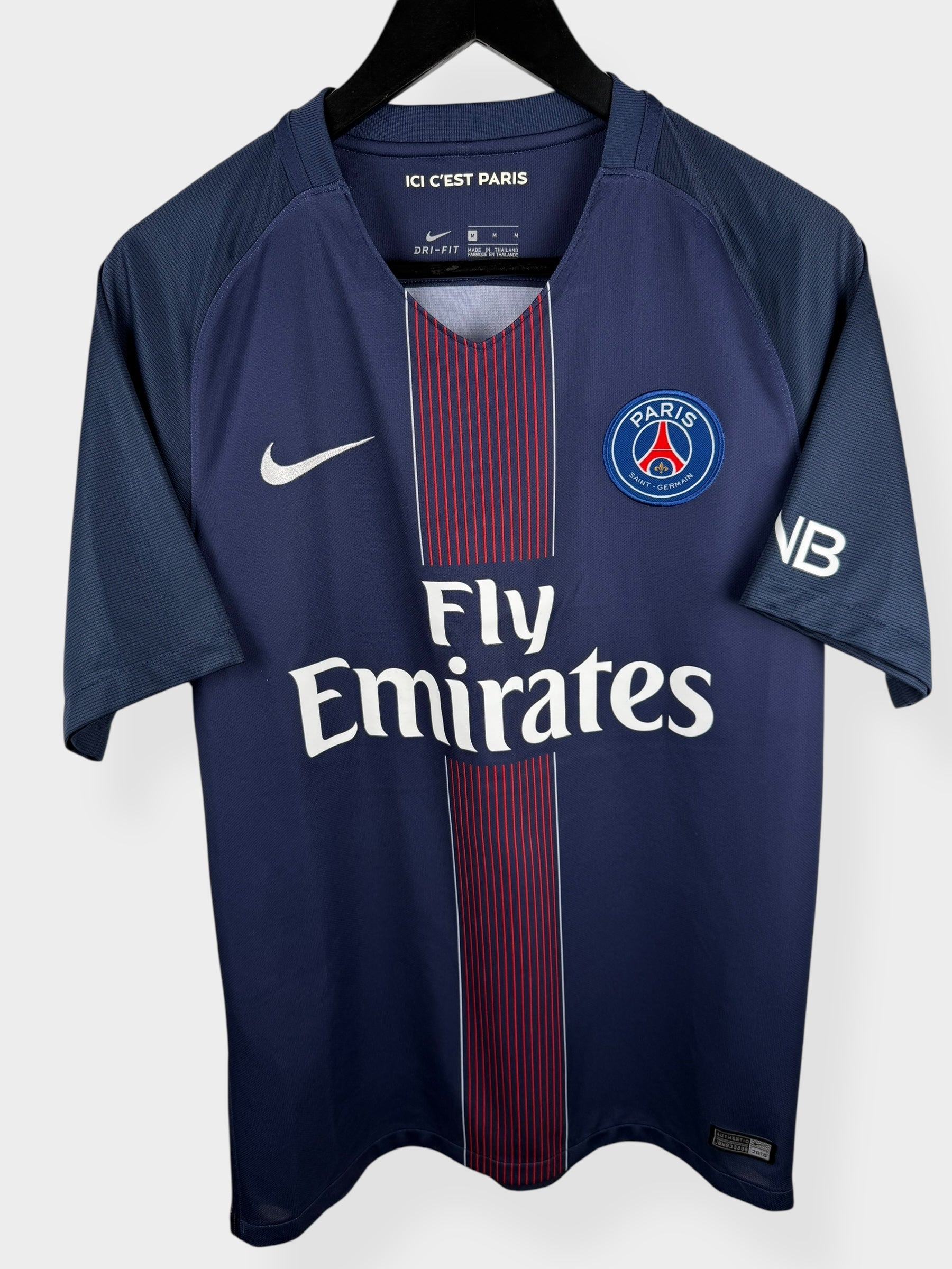 2016-17 PARIS SAINT-GERMAIN HOME SHIRT IBRAHIMOVIC #10 M