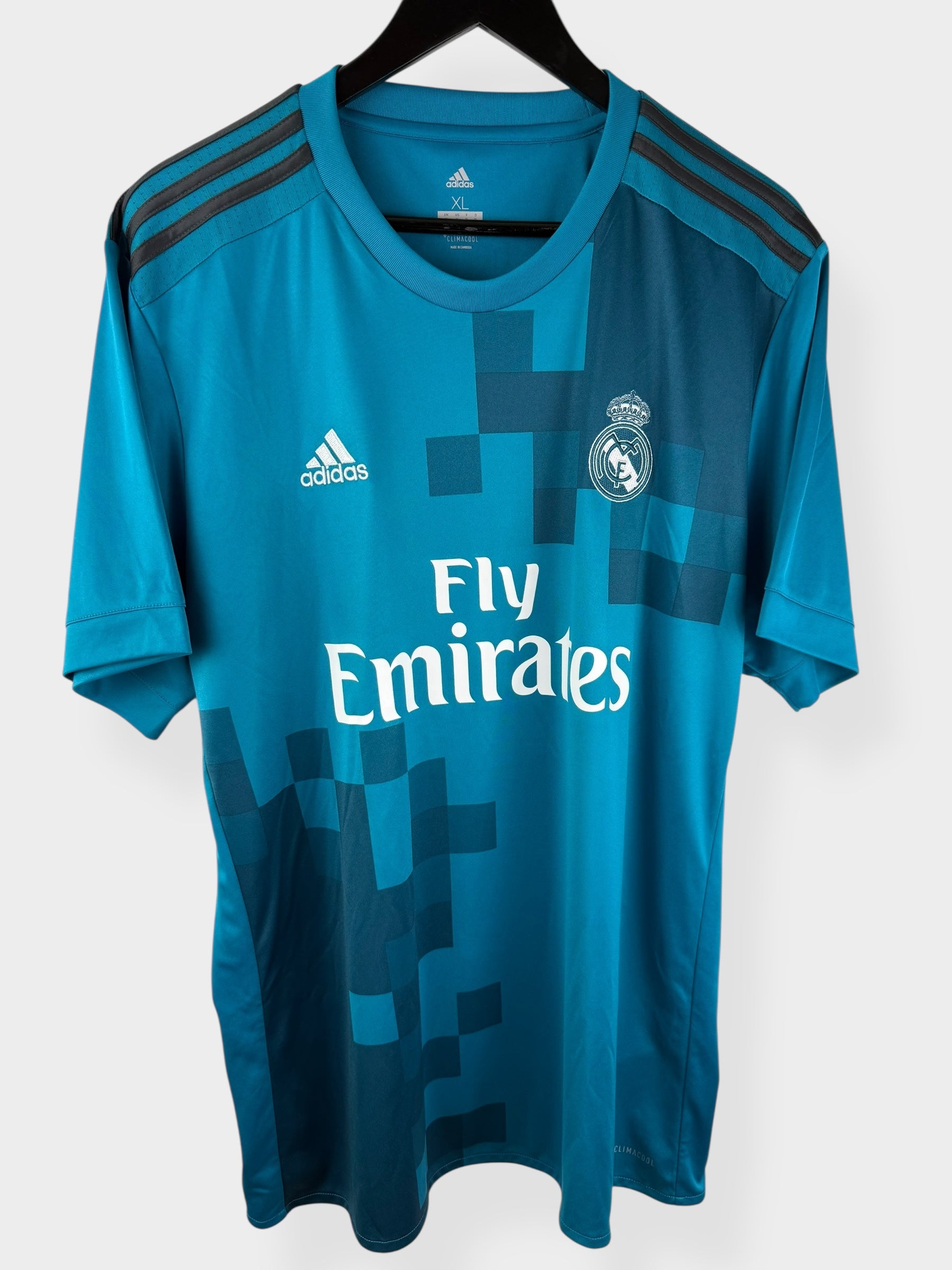 2017-18 REAL MADRID DERDE SHIRT RONALDO #7 XL