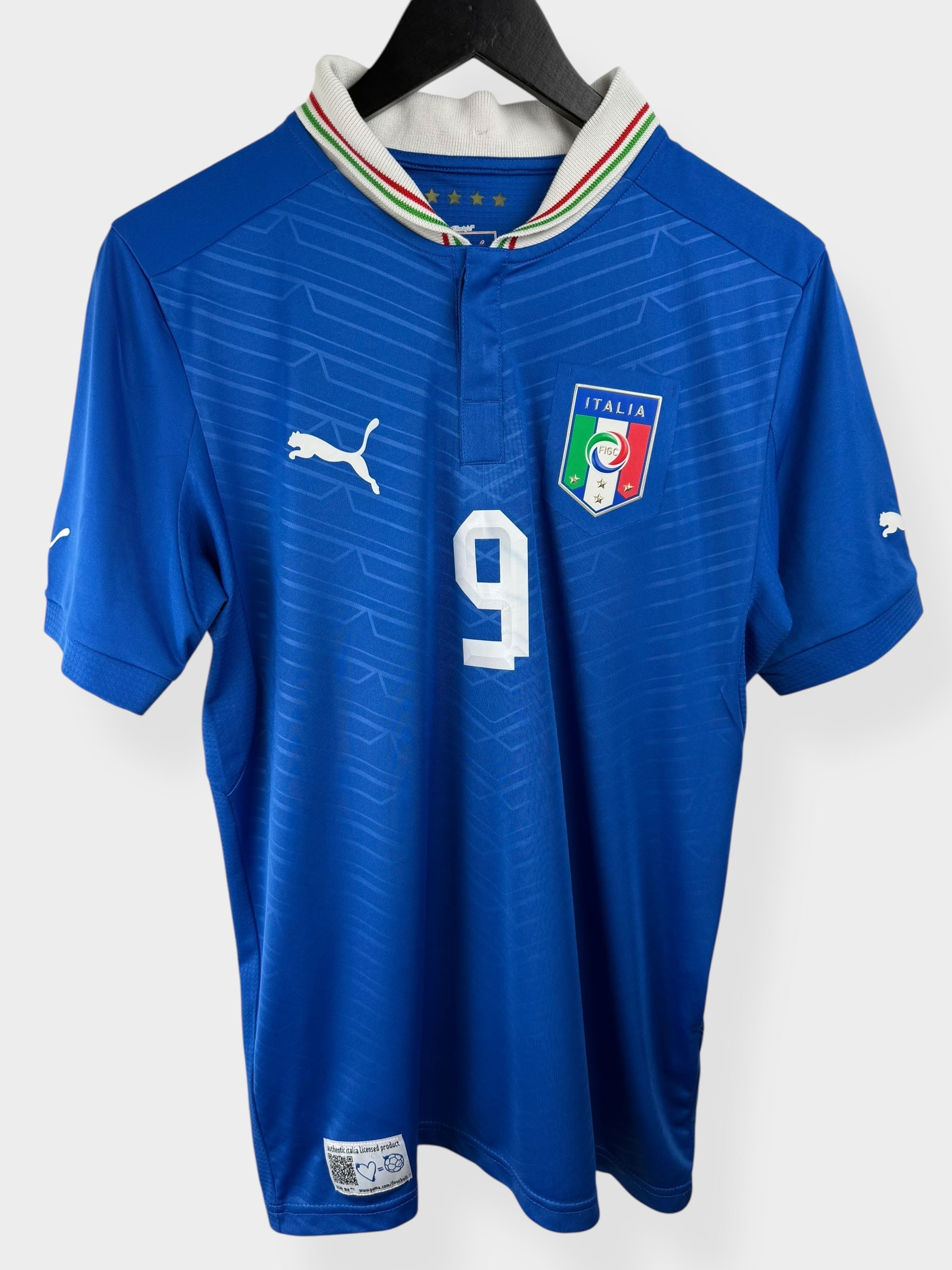 2012-13 ITALIEN HEIMTRIKOT BALOTELLI #9 M
