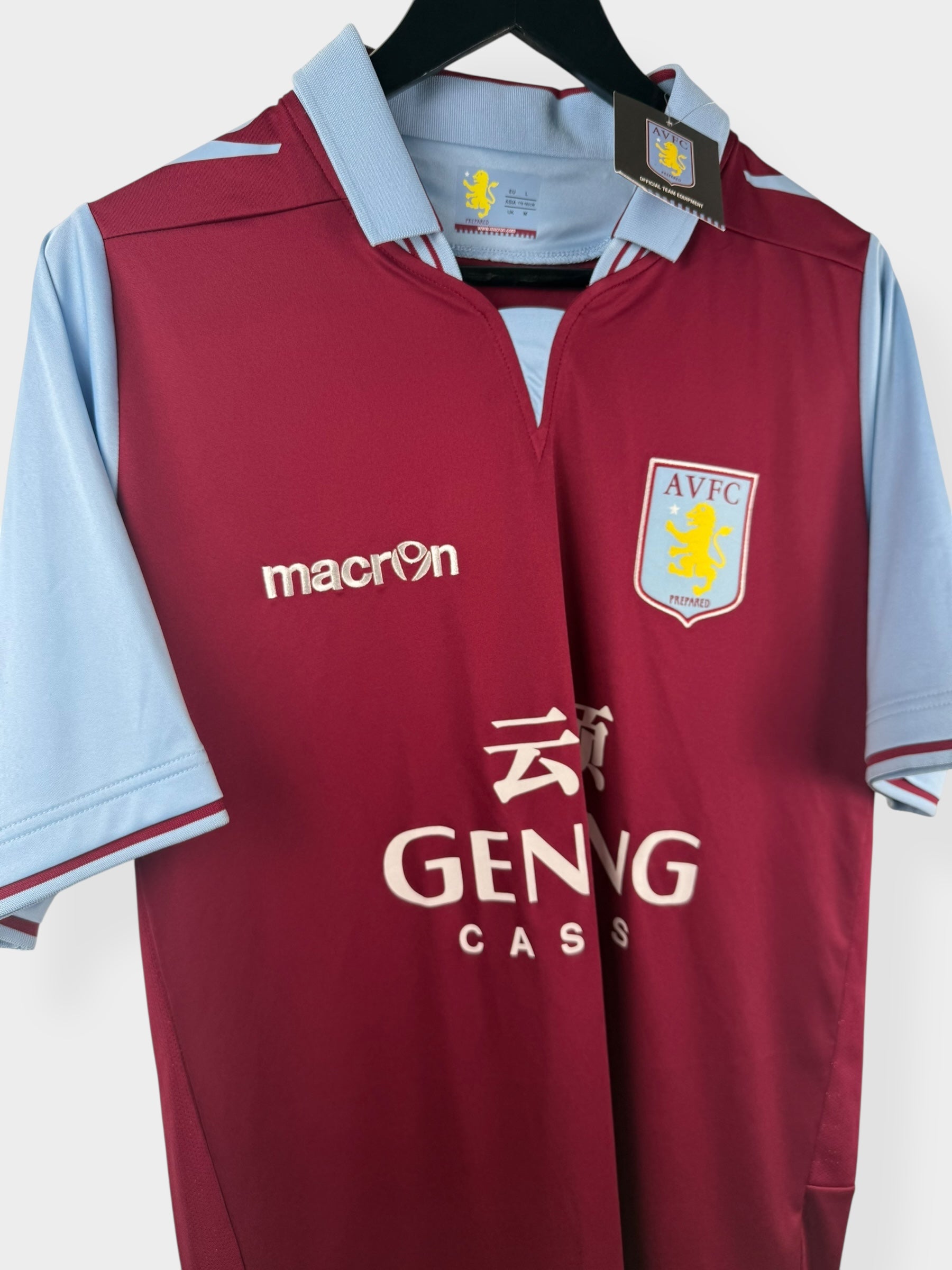 2012-13 ASTON VILLA HOME SHIRT L