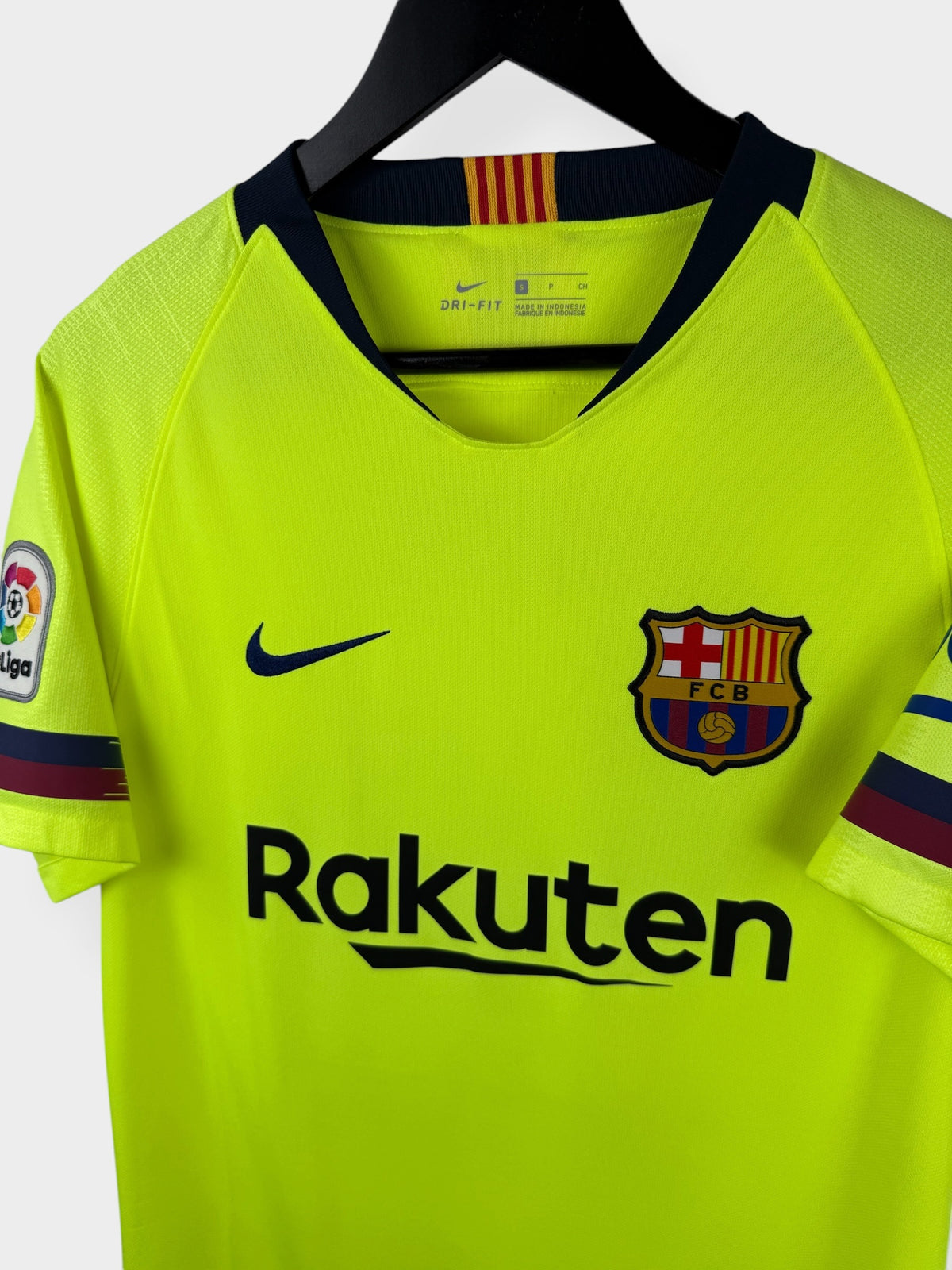 2018-19 BARCELONA AWAY SHIRT MESSI #10 L