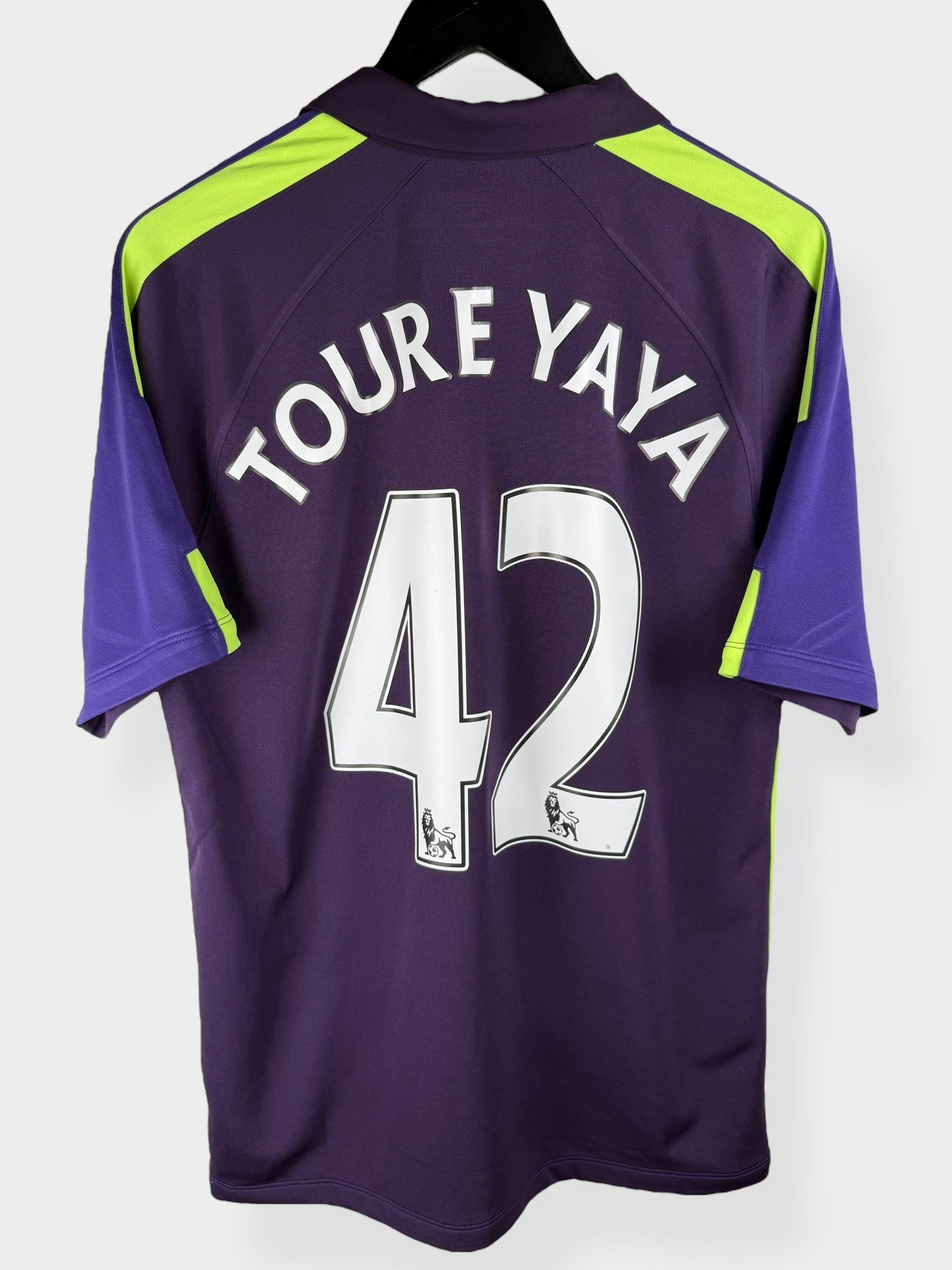 2014-15 MANCHESTER CITY THIRD SHIRT TOURE YAYA #42 L