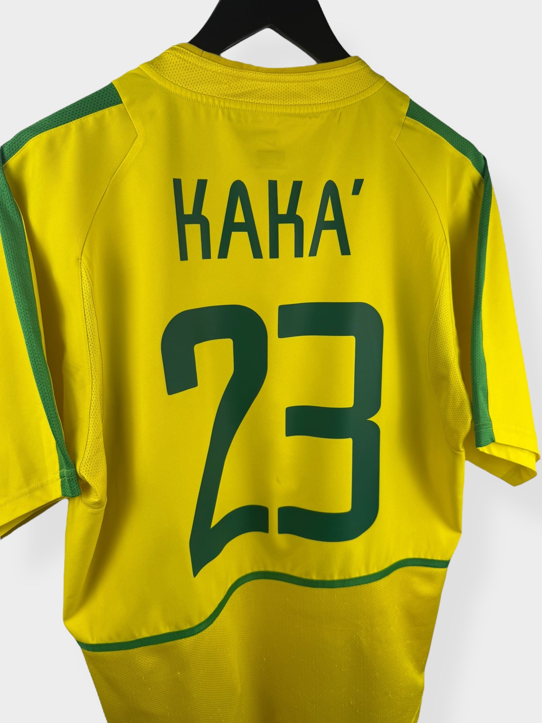 2002-04 BRAZIL HOME SHIRT KAKA #23 M