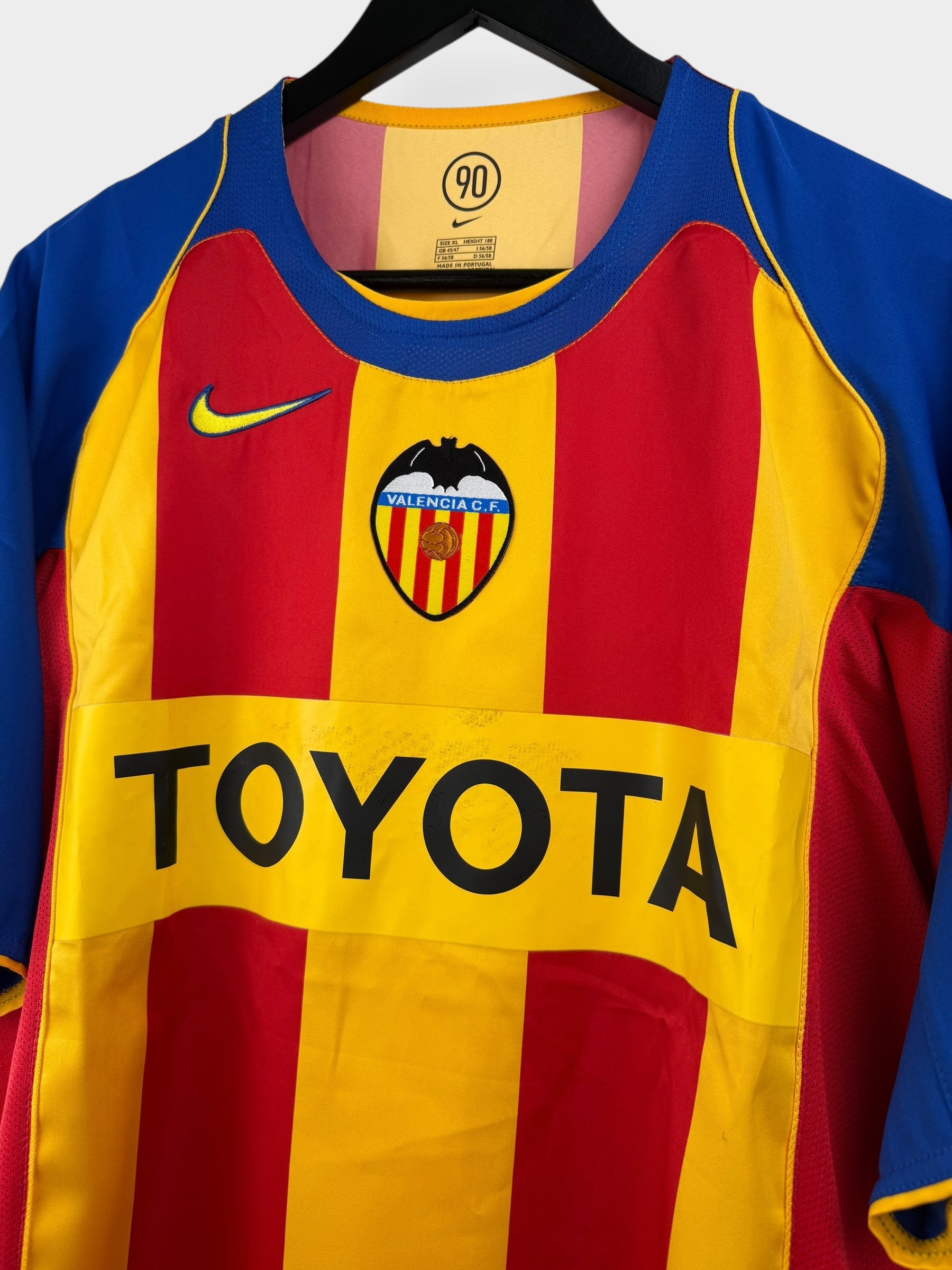 2004-05 VALENCIA DRITTES TRIKOT XL