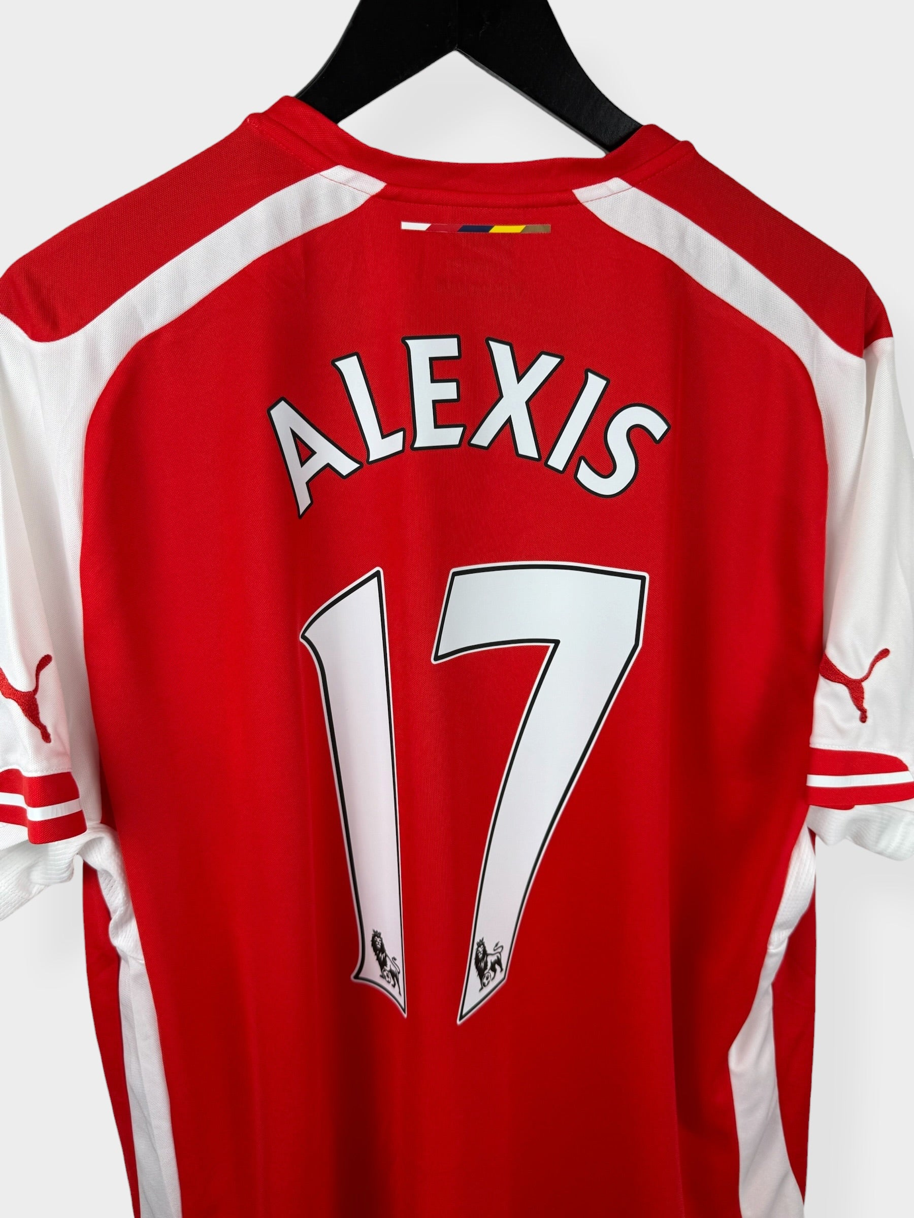 MAILLOT DOMICILE ARSENAL 2014-15 ALEXIS #17 XXL