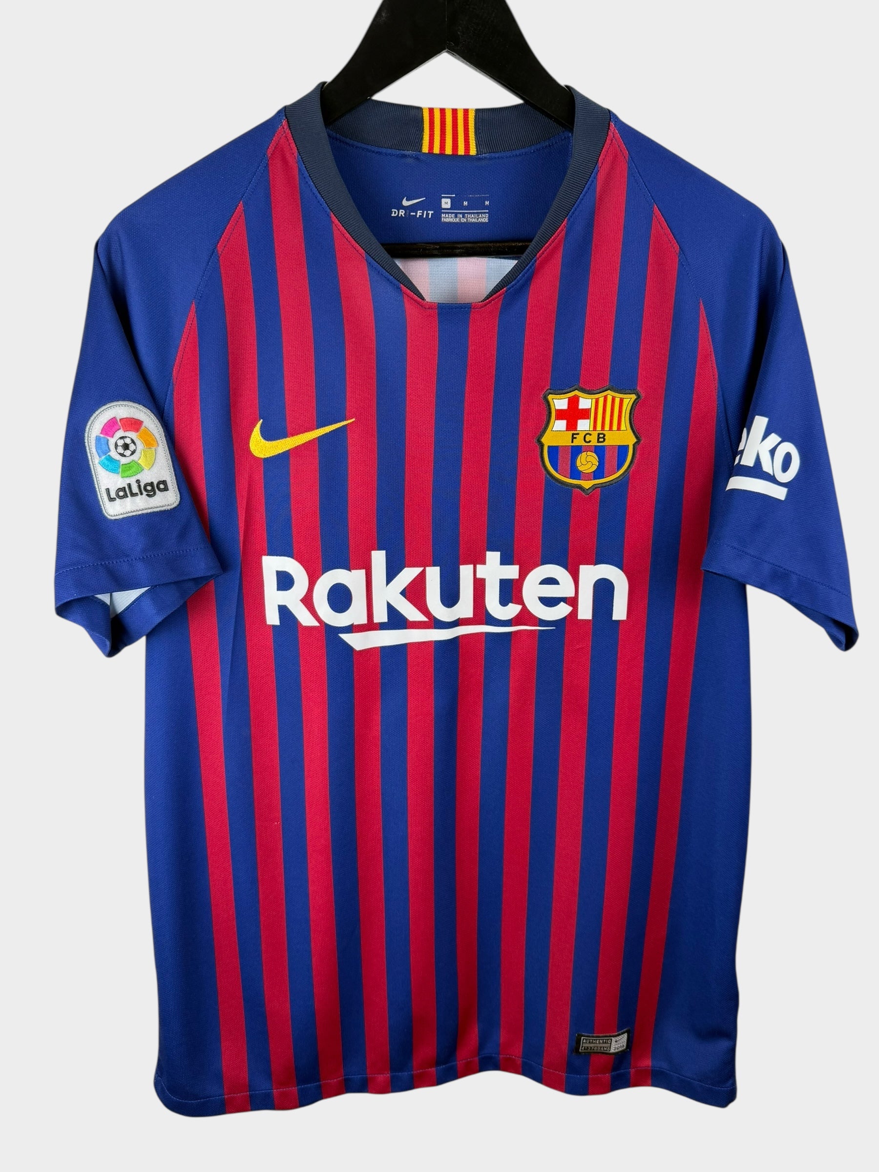2018-19 BARCELONA MAILLOT DOMICILE MESSI #10 M
