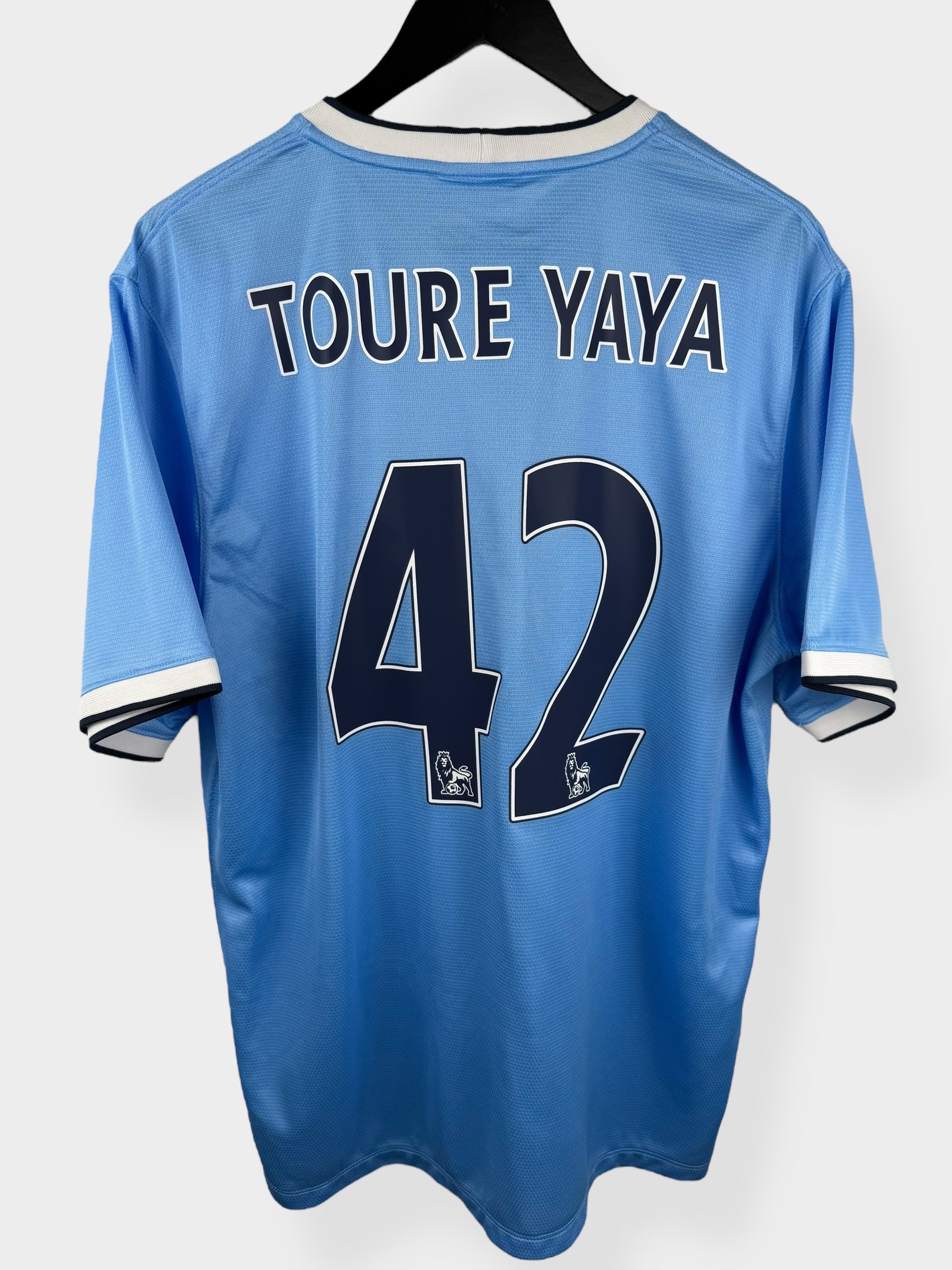 2013-14 MANCHESTER CITY THUISSHIRT TOURE YAYA #42 XL