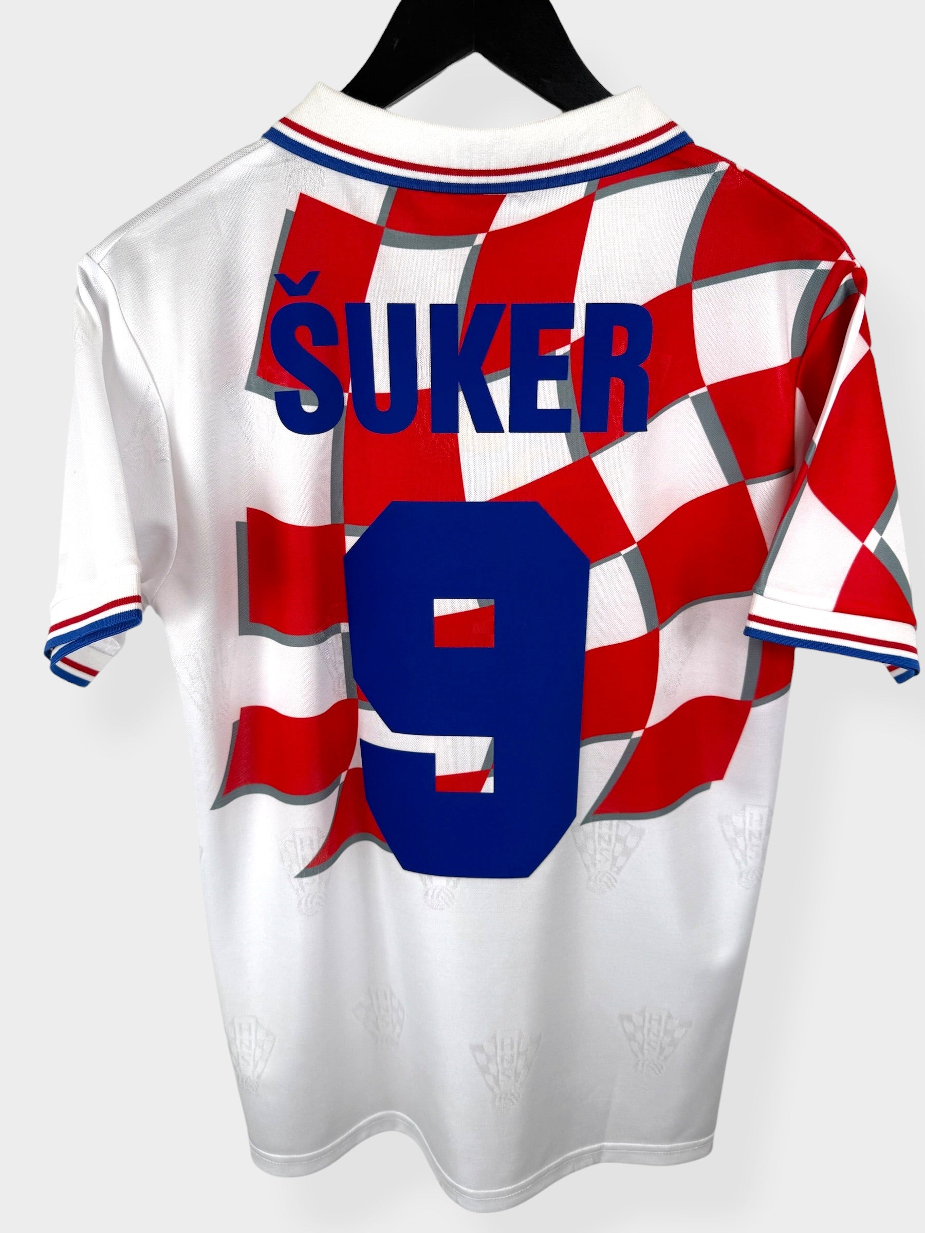 1998-01 KROATIEN HEIMTRIKOT SUKER #9 S