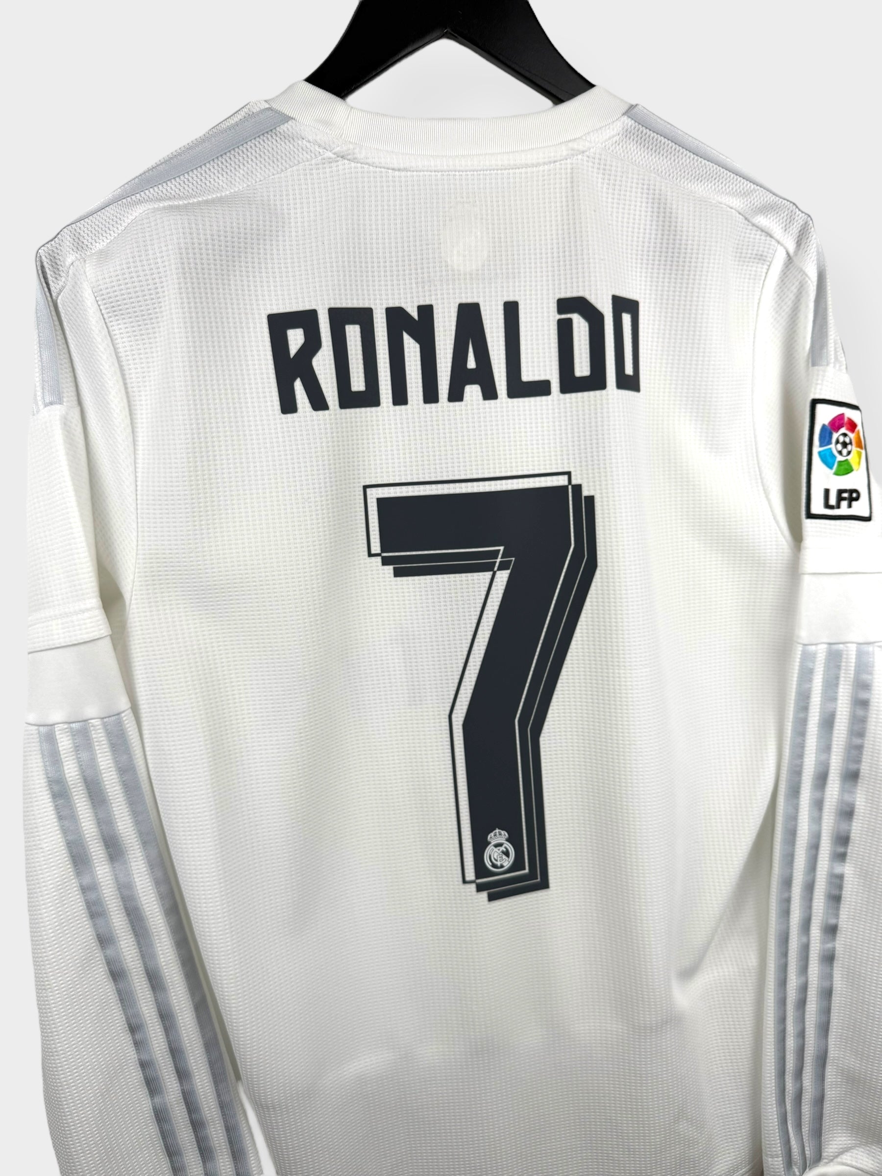 2015-16 REAL MADRID THUISSHIRT LS RONALDO #7 S