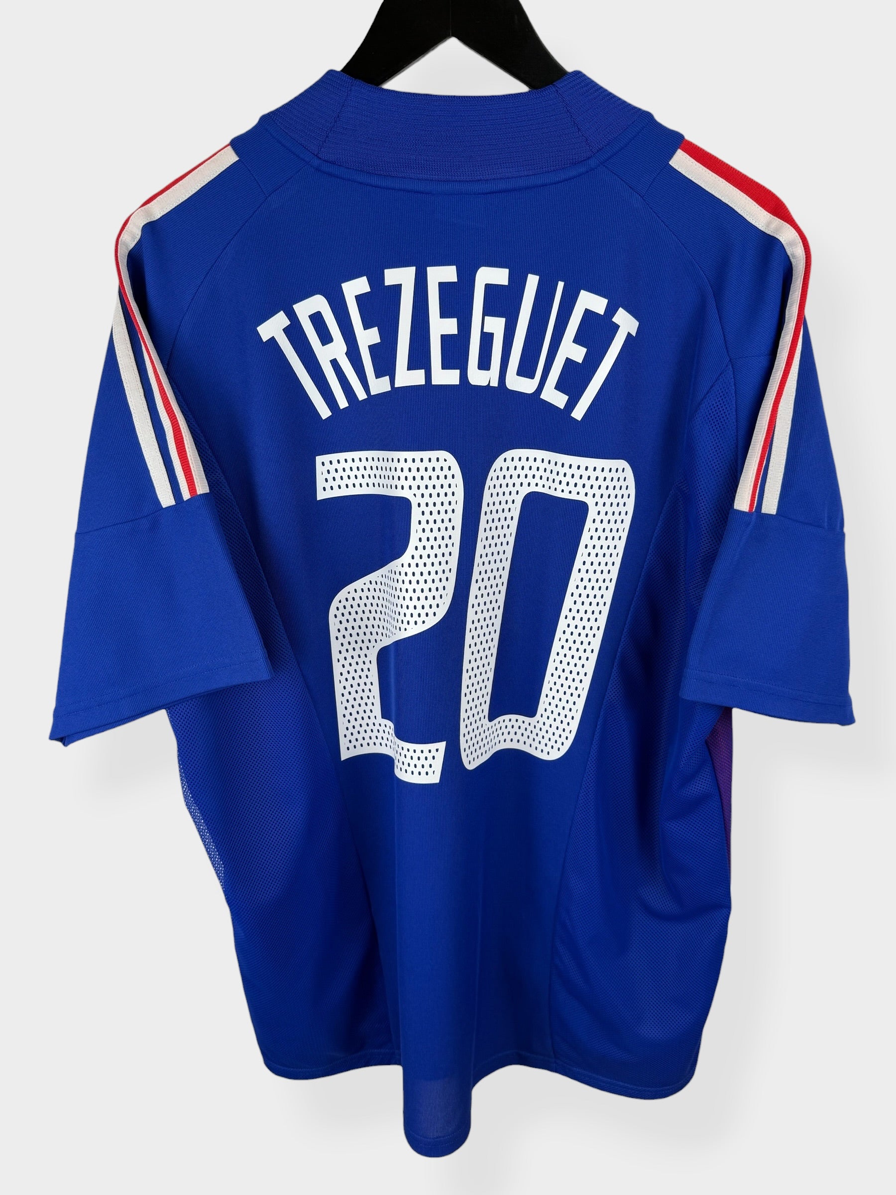 MAILLOT DOMICILE FRANCE 2002-04 TREZEGUET #20 XL