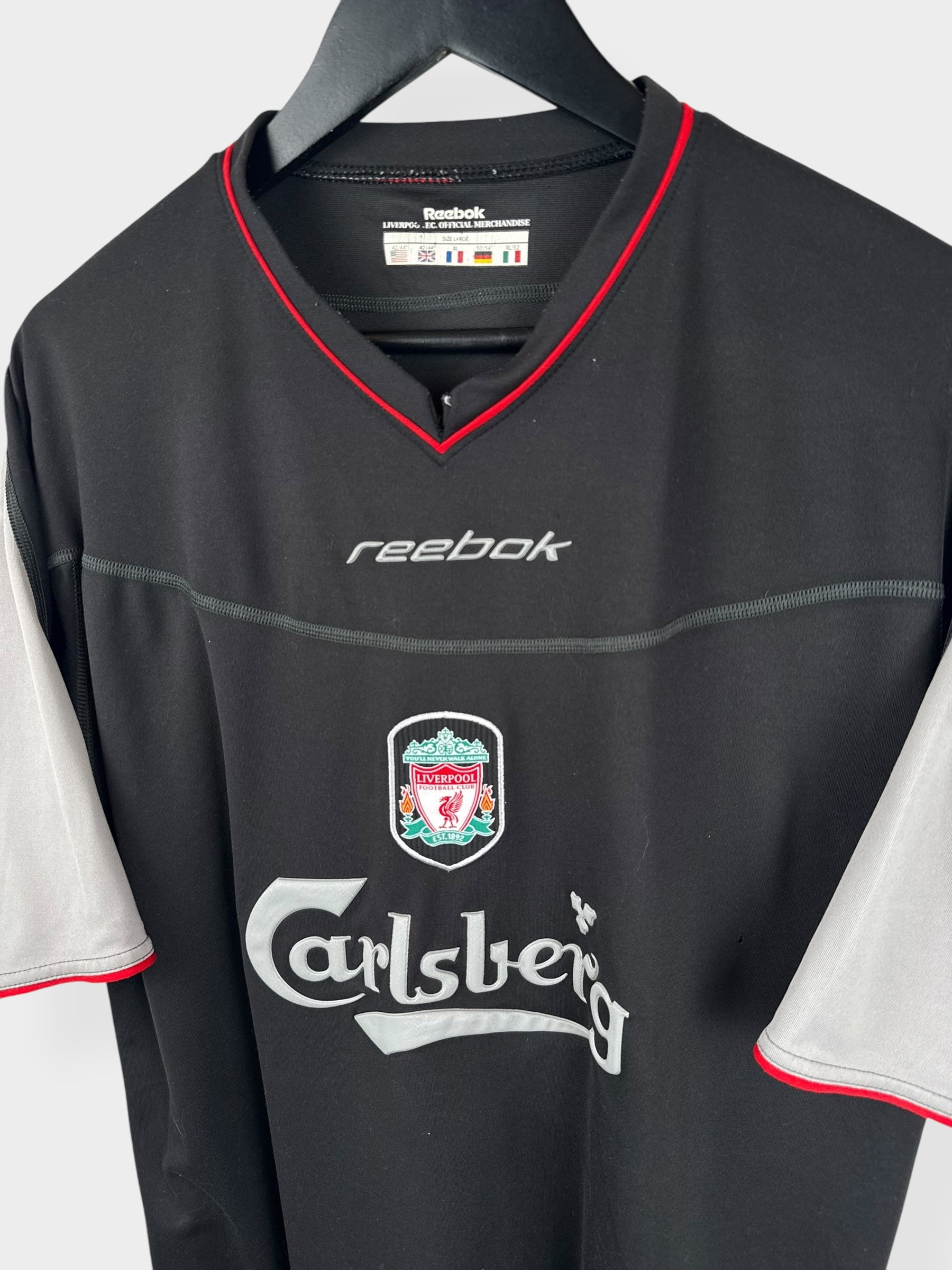 2002-04 LIVERPOOL AWAY SHIRT GERRARD #17 L - Authentic Football Club
