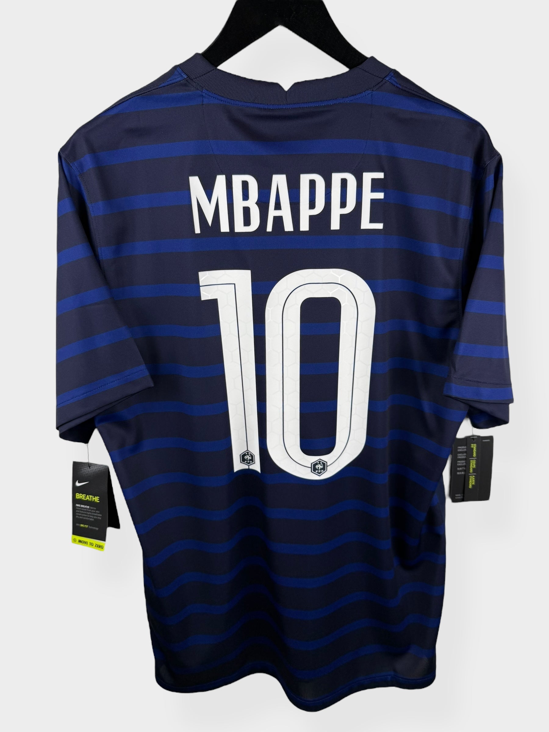 2020-21 FRANCE HOME SHIRT MBAPPE #10 L - Authentic Football Club