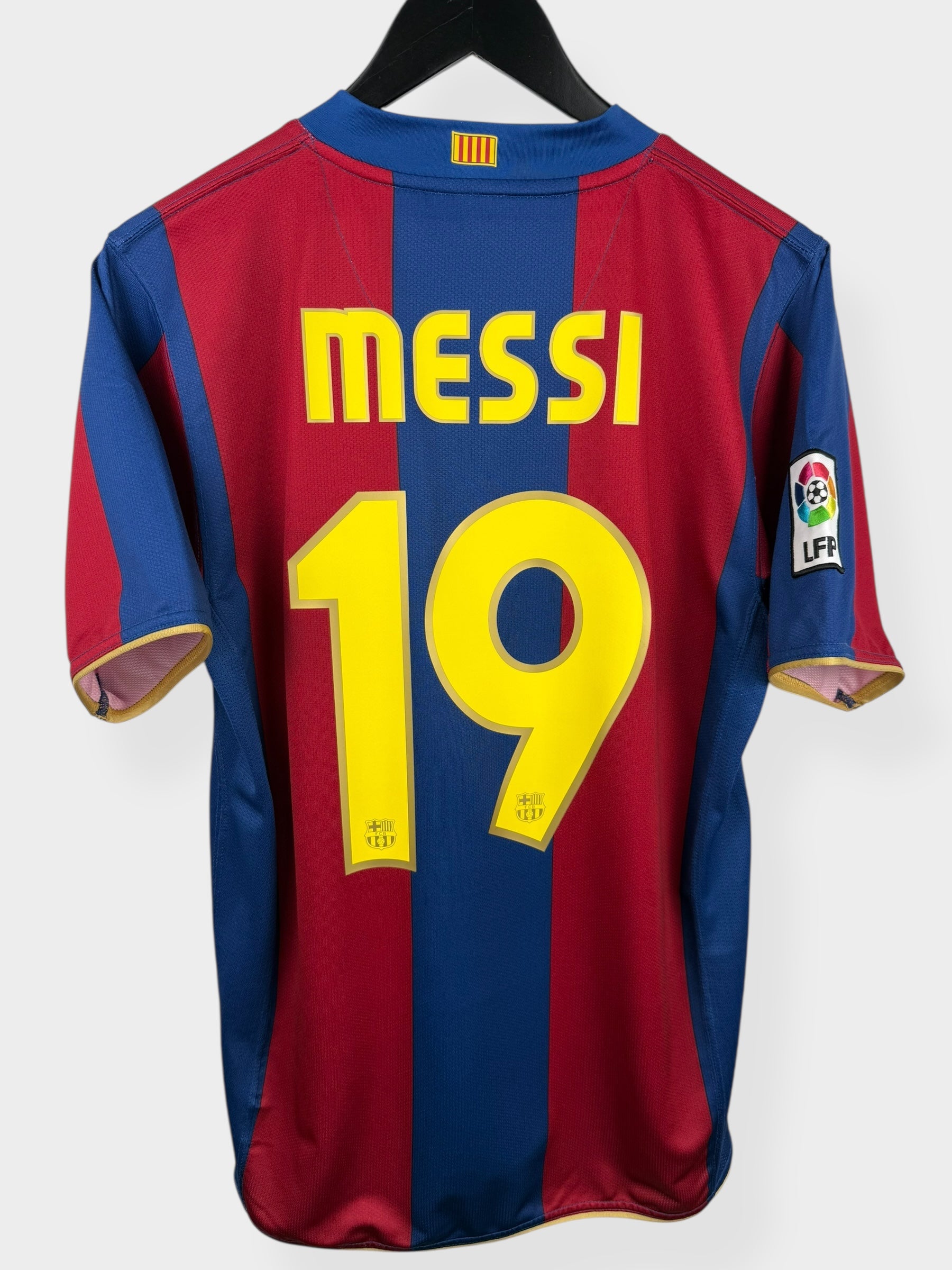 2007-08 BARCELONA HOME SHIRT MESSI #19 M