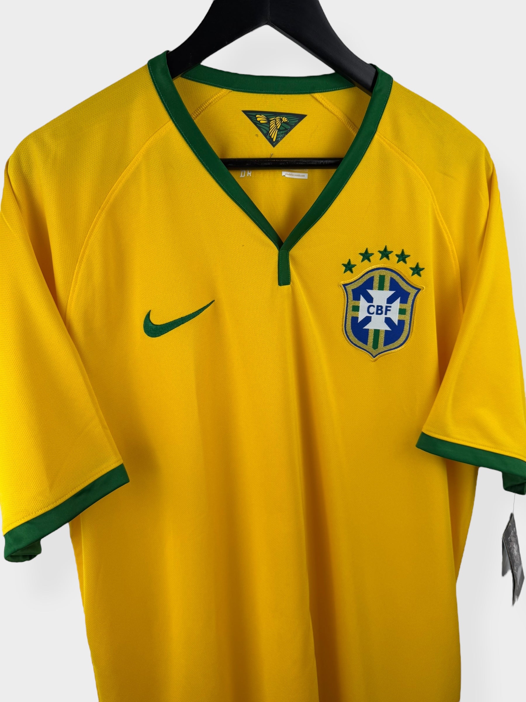 2014-15 BRAZIL HOME SHIRT XL - Authentic Football Club