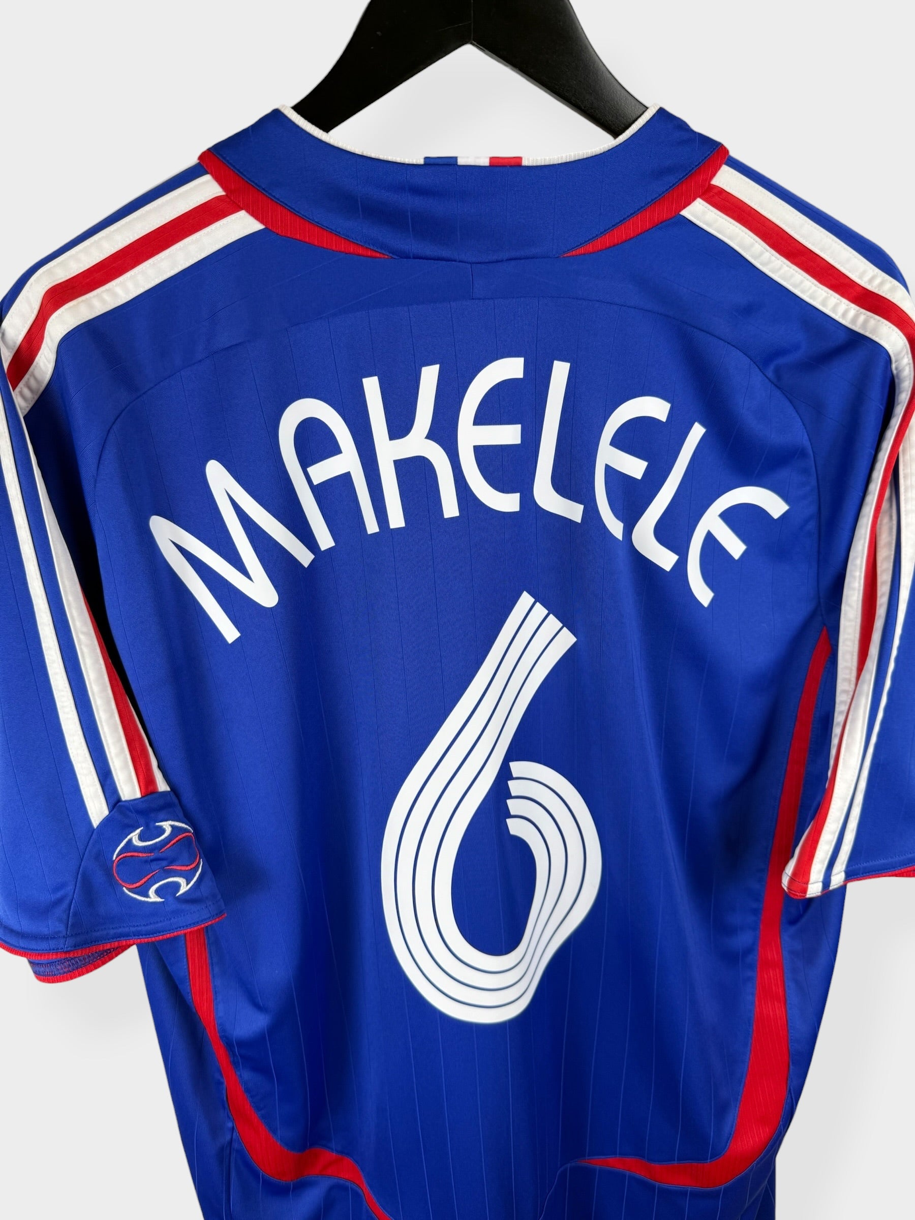 2006-07 FRANCE HOME SHIRT MAKELELE #6 XL